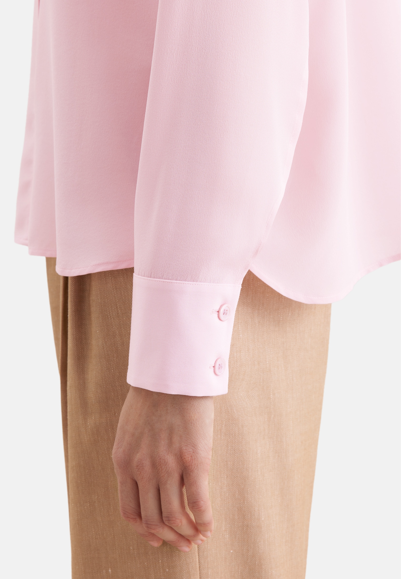 seidensticker Blouse classique tunique unie