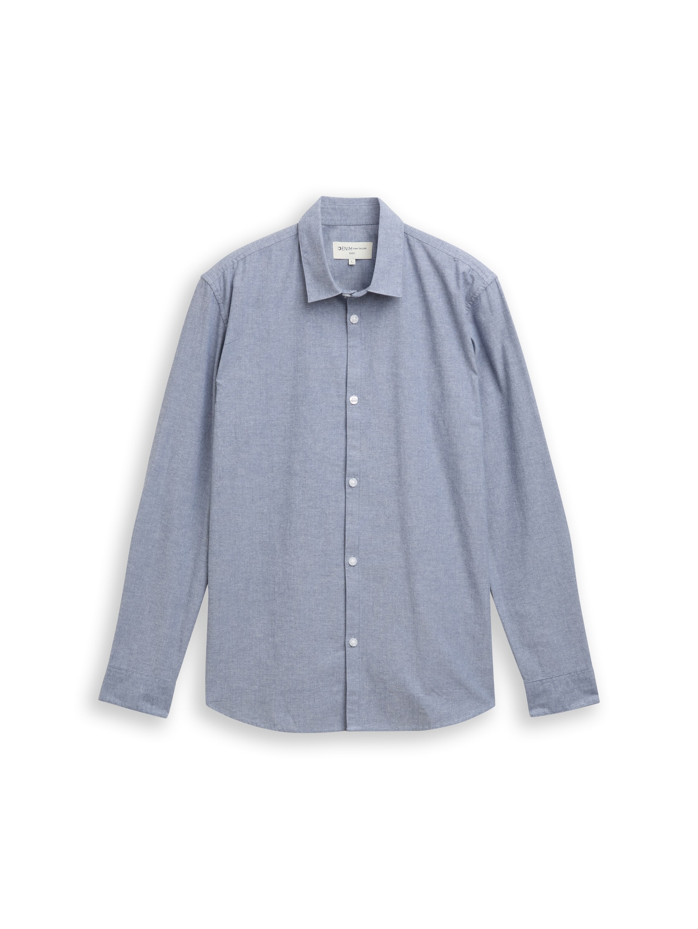 TOM TAILOR Denim Chemise à manches longues mit Knopfleiste