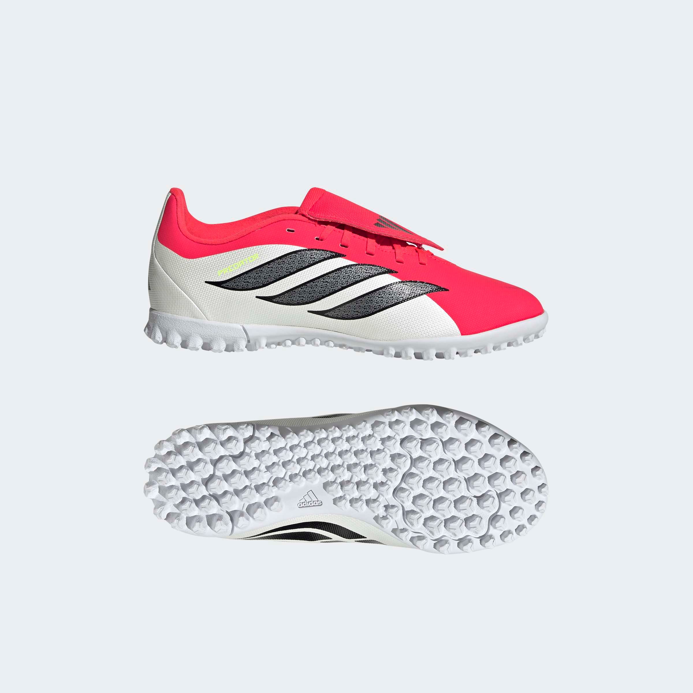 adidas Performance Chaussure de football »PREDATOR CLUB FOLD-OVER TONGUE TURF  KIDS«  für Kunstrasen, Hart- und Aschenplätze, für Kinder & Jugendliche
