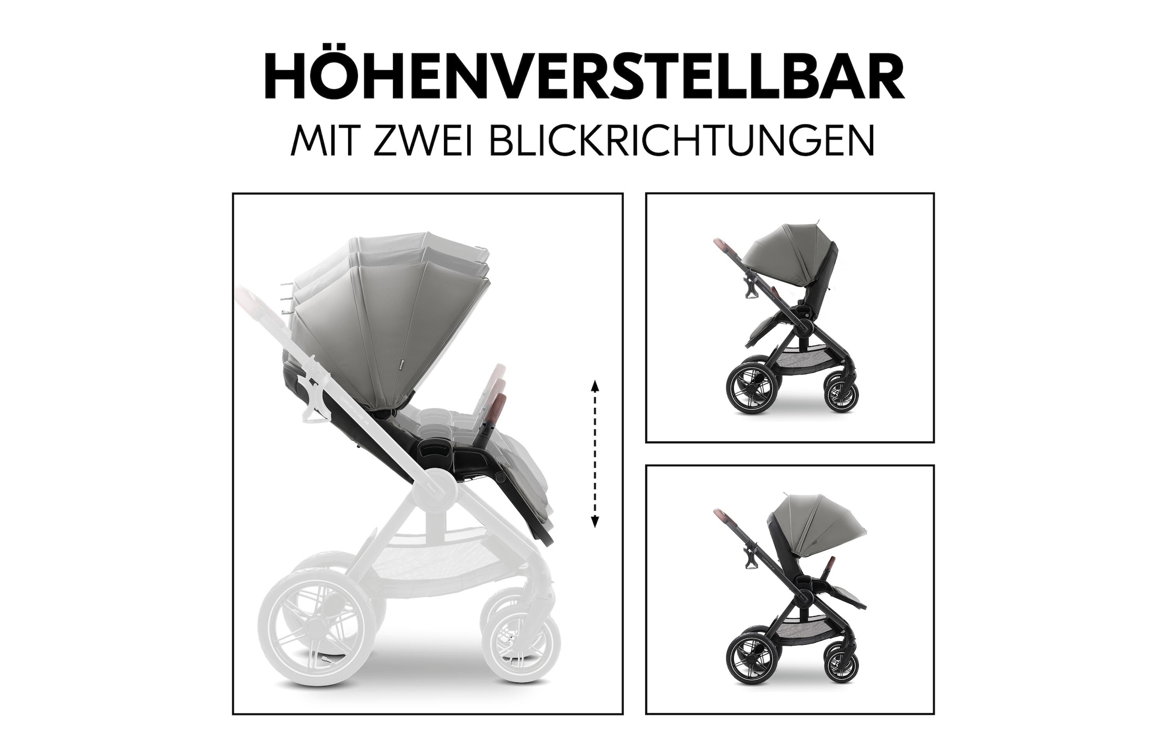 Hauck Kombi-Kinderwagen »Comfort N Care Air« 22 kg