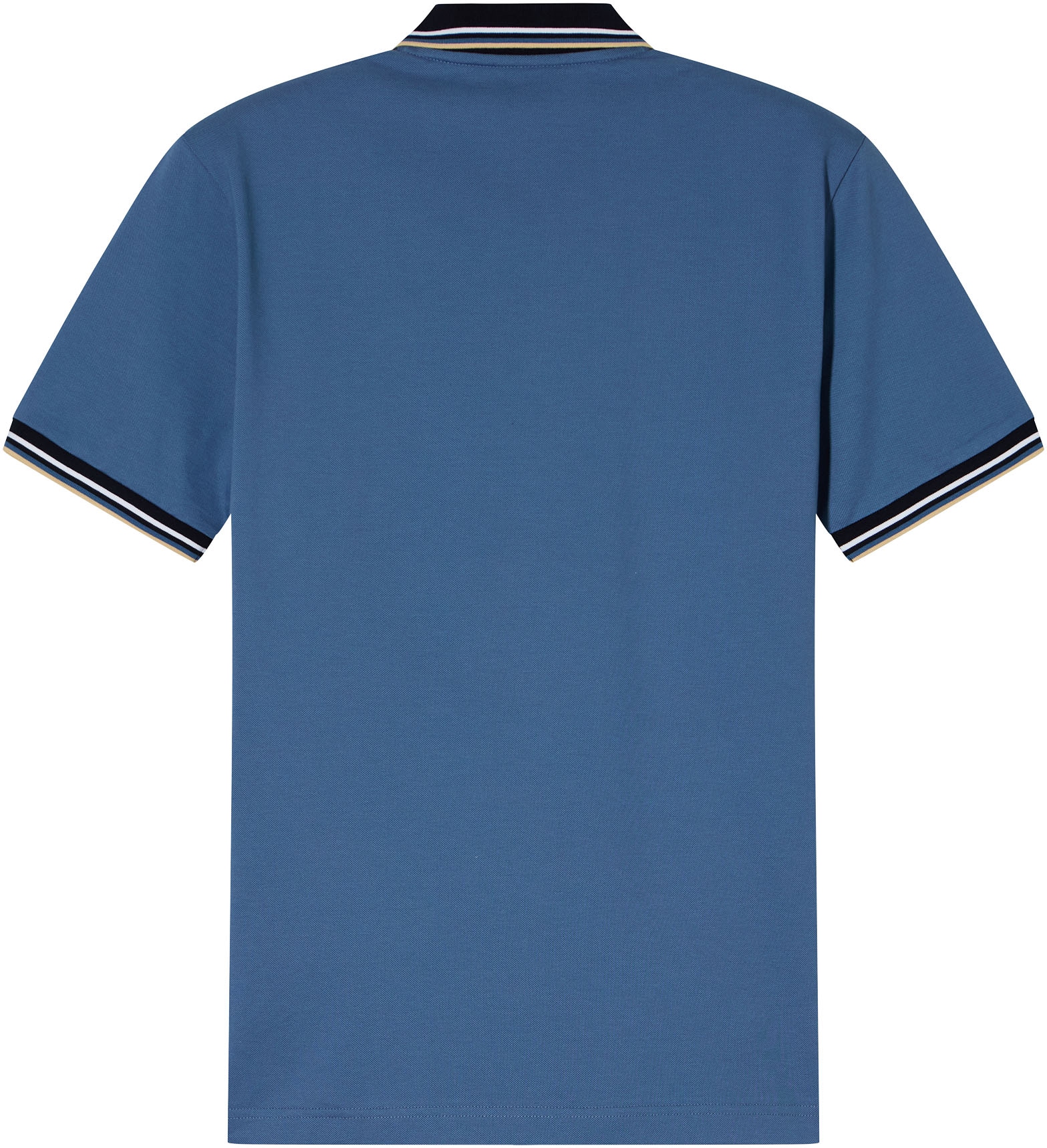 OLYMP Poloshirt »Casual«, farbliche Kontrast-Details
