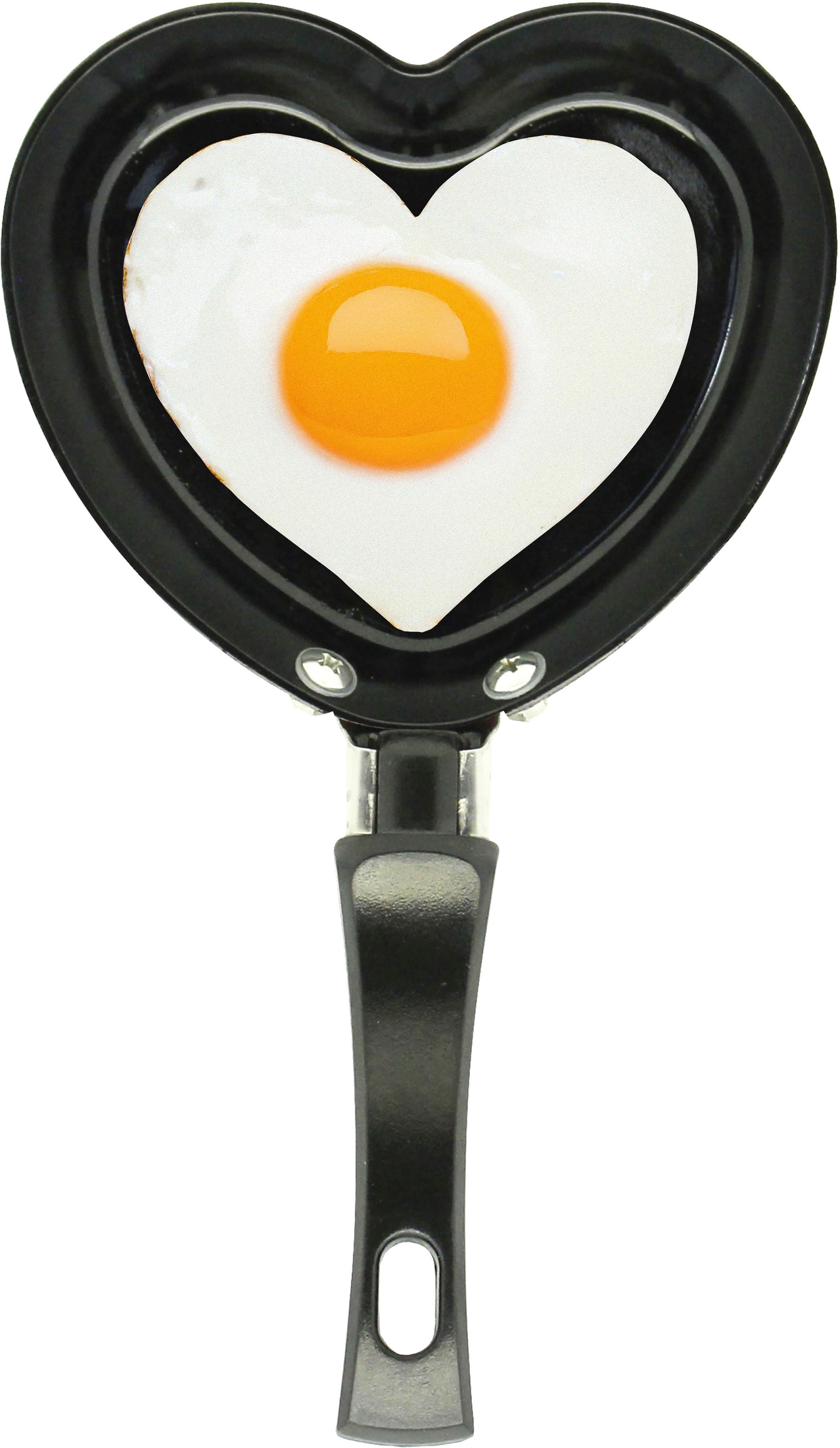 Elo Basic Crêpière »Mini Herzpfanne« Aluminium 1 tlg. Schwarzer Kunststoffgriff mit Flammschutz