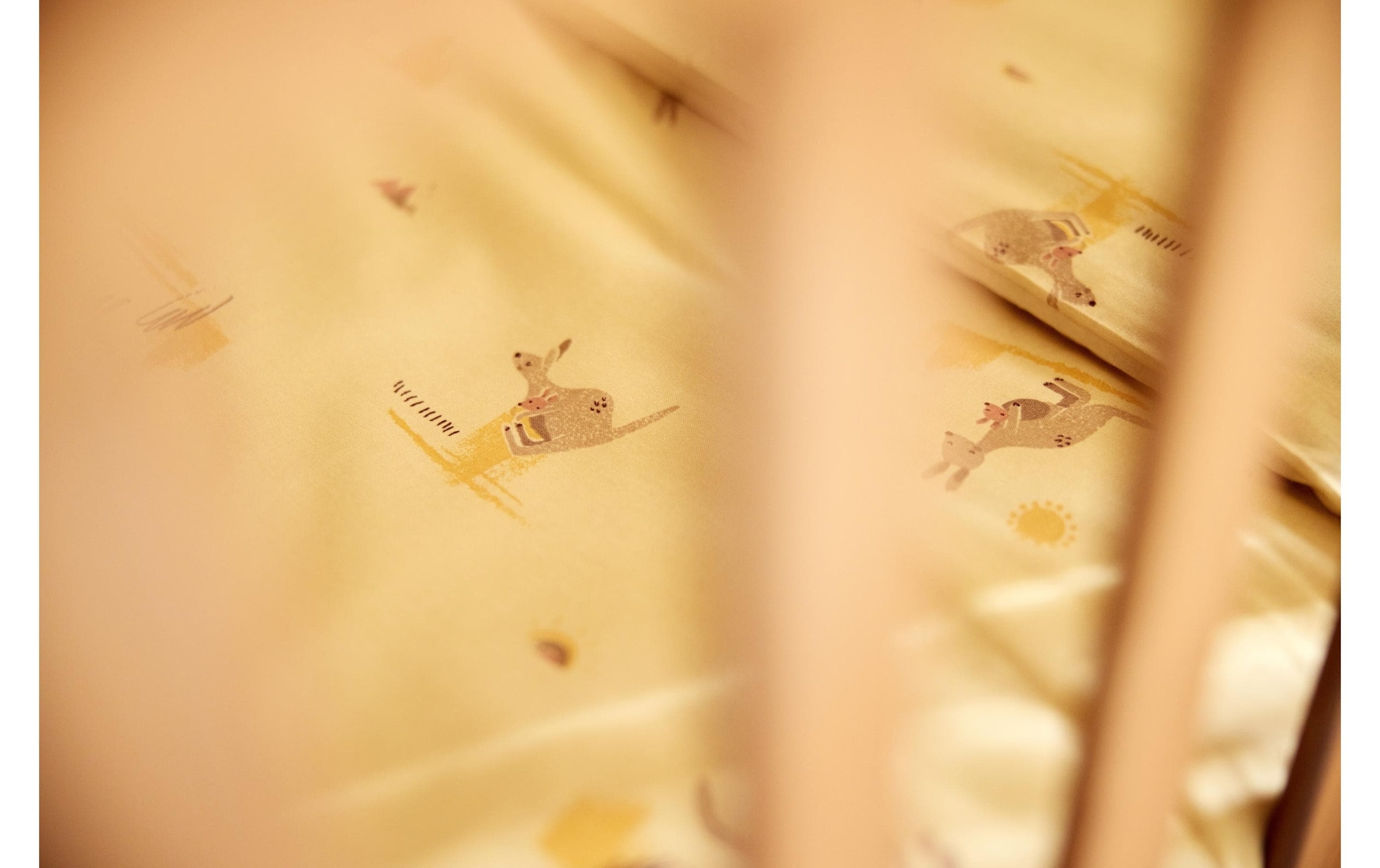 Jollein Kinderbettwäsche »Kangaroots 120 x 150 cm«