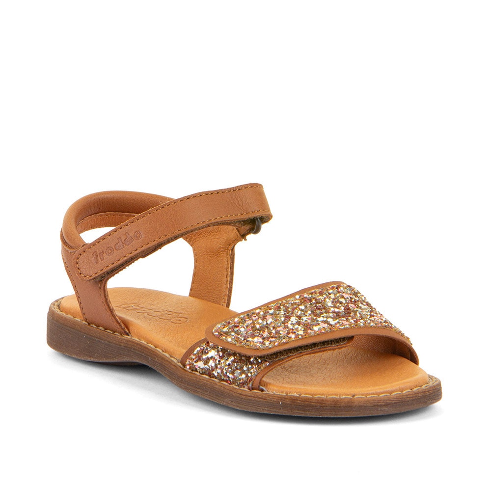 froddo® Sandale »Lore Sparkle«  chaussure d'été, chaussure à scratch, sandalette, avec deux fermetures scratch