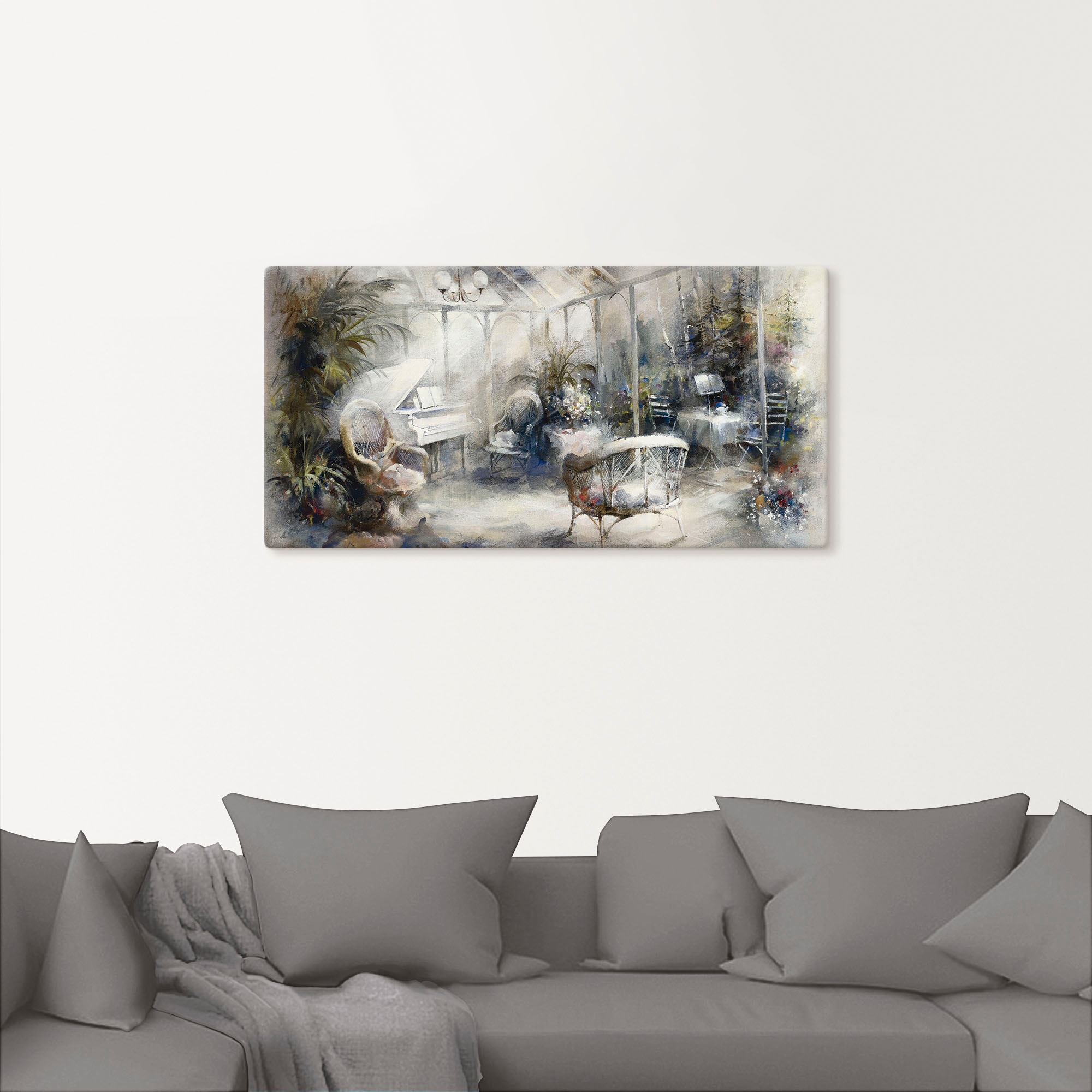 Artland Leinwandbild »Inspiration« Innenarchitektur 1 Stk. tlg. auf Holzrahmen gespannt