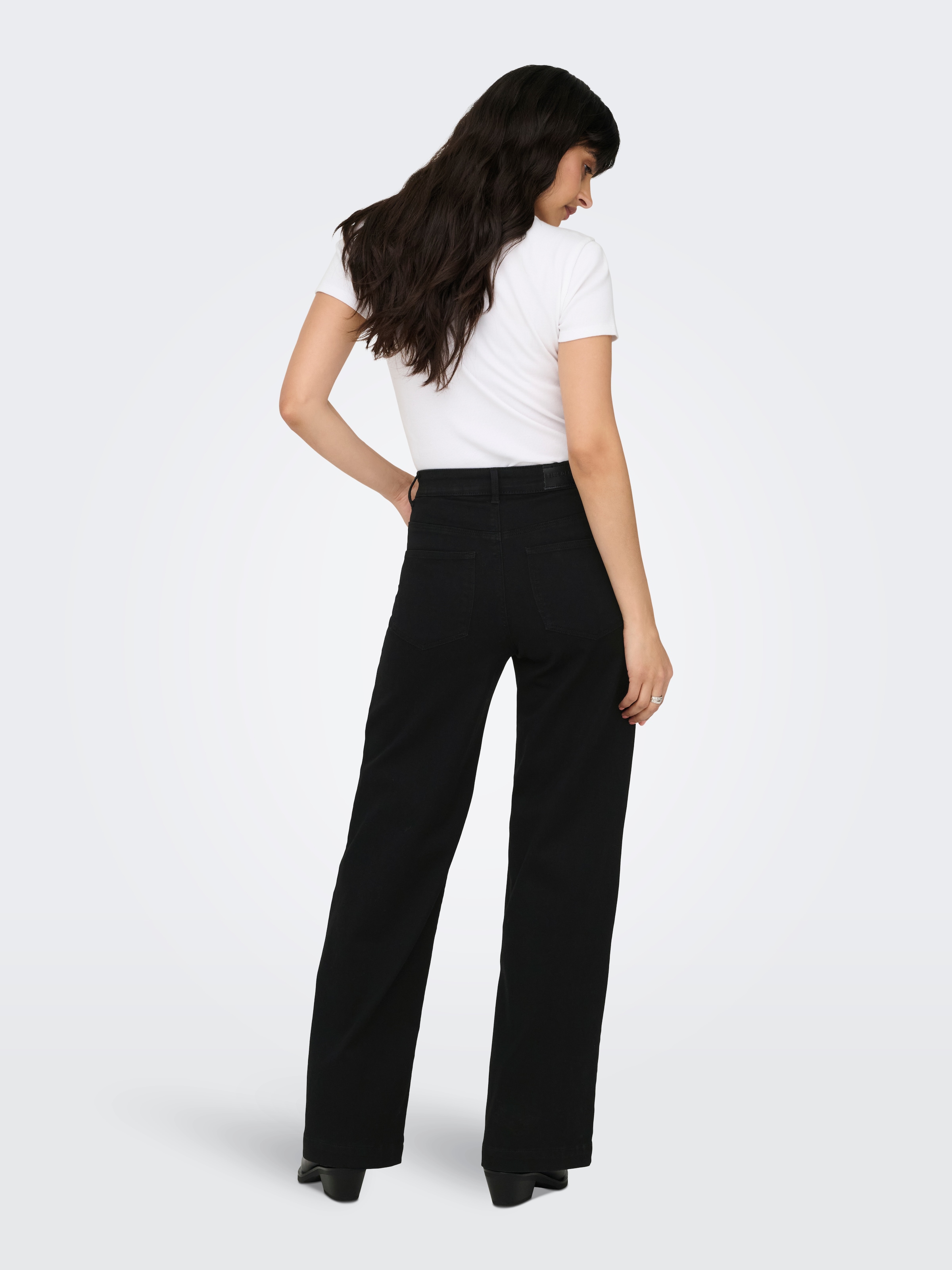 ONLY High-waist-Jeans »ONLMADISON-ROYAL HW WIDE DNM PIM600«