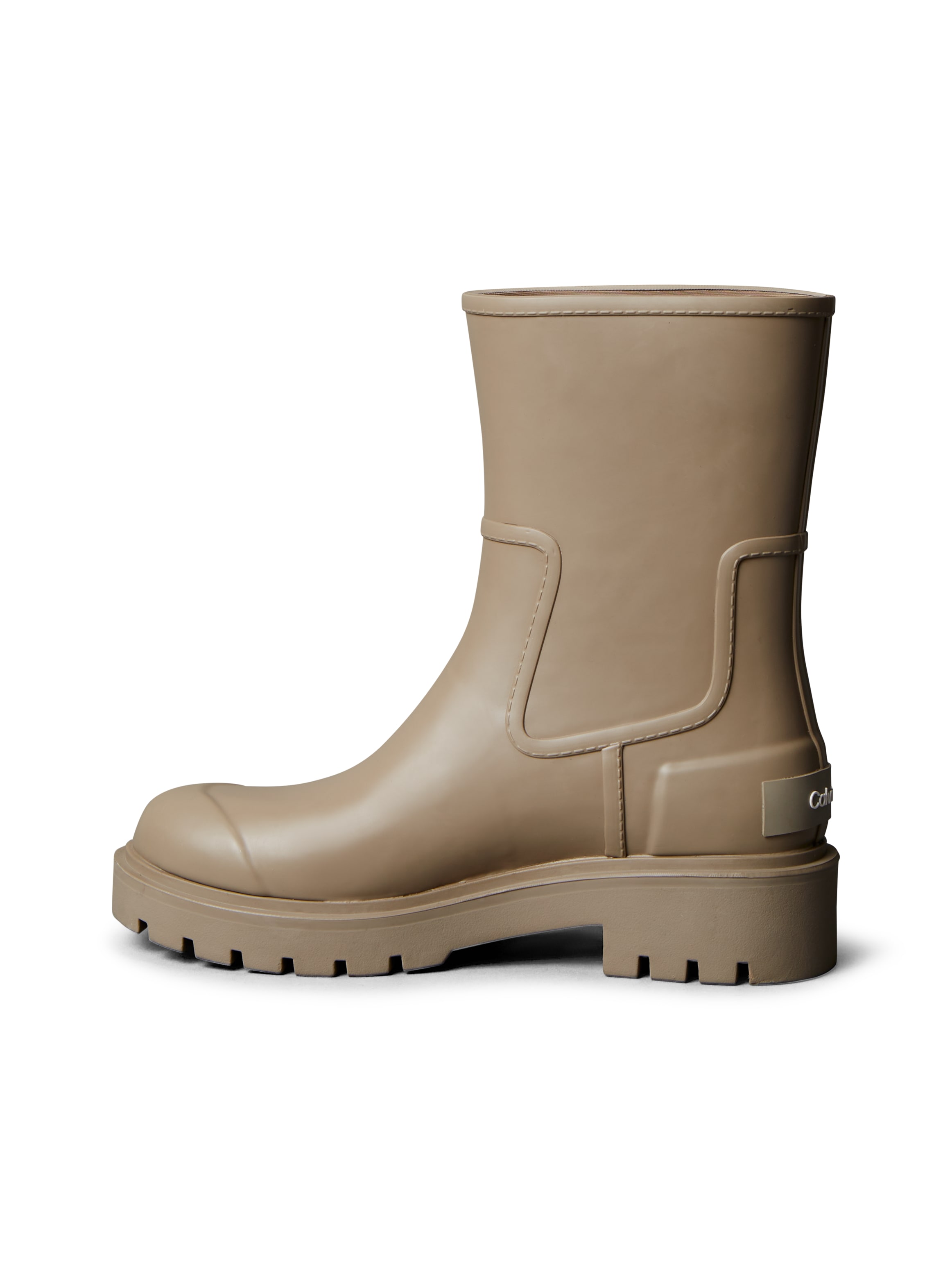Calvin Klein Jeans Bottes en caoutchouc »MID RAINBOOT RUBBER«  Bottes en caoutchouc, bottines de pluie, semelle profilée - forme étroite