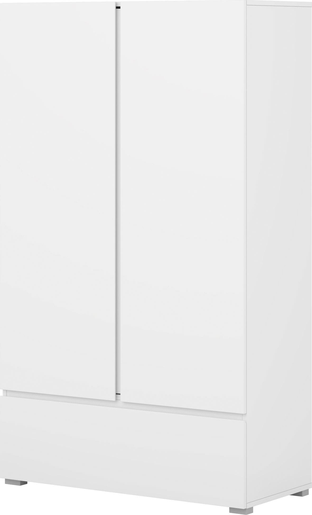 GOODproduct Mehrzweckschrank »Metric,Breite 89 cm, Highboard, Universalschrank, Garderobe« Waescheschrank mit viel Stauraum, Einlegeböden verstellbar