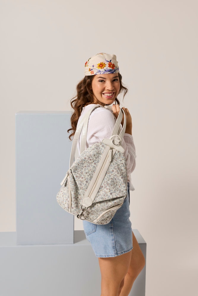 Rieker Sac à dos de ville sac à dos femme, sac de loisirs en optique colorée