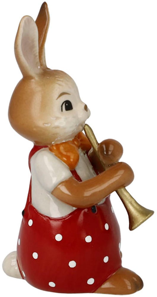 Goebel Osterhase »Figur Hase - Süsser Flötenspieler« Osterfigur, Dekofigur, Ostern, Osterdekoration