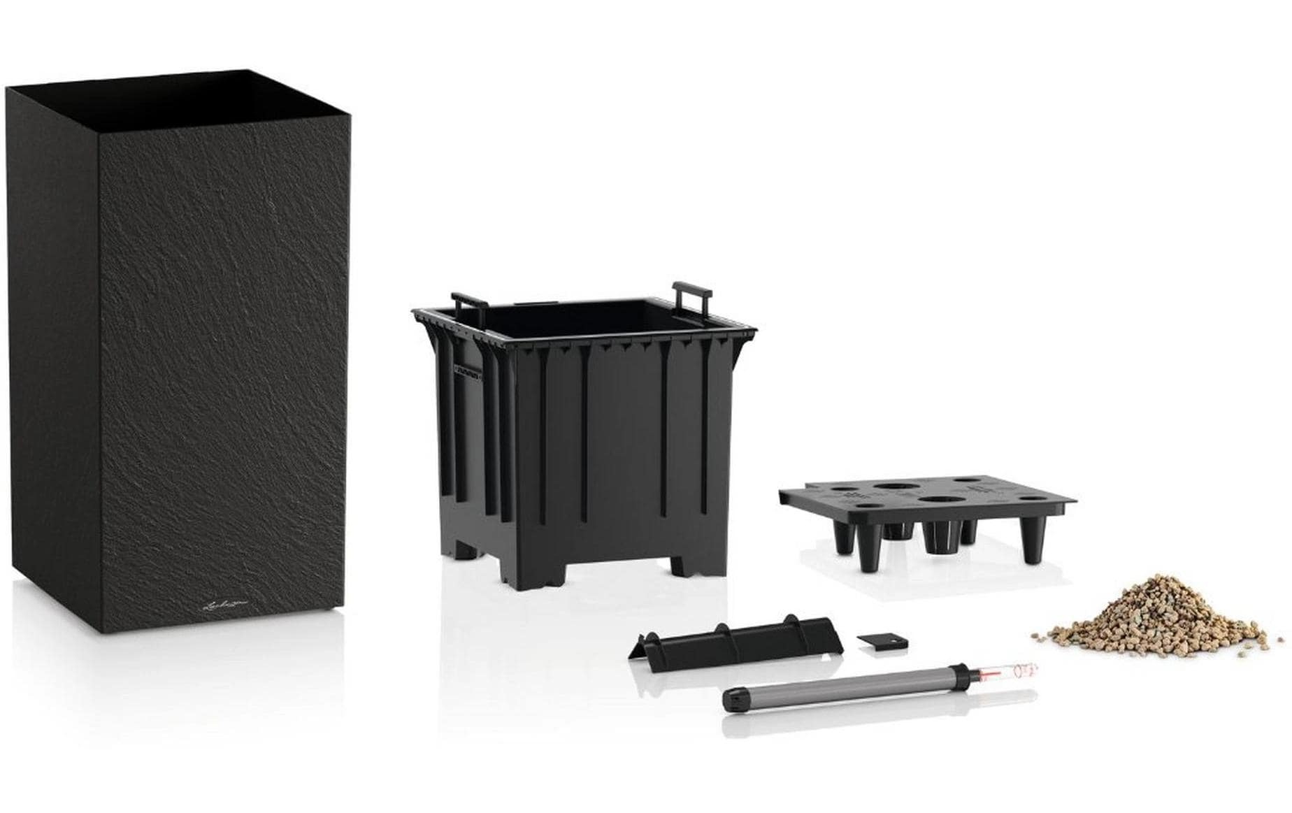   Bac à plantes »Lechuza CANTO Slatestone 30 high«