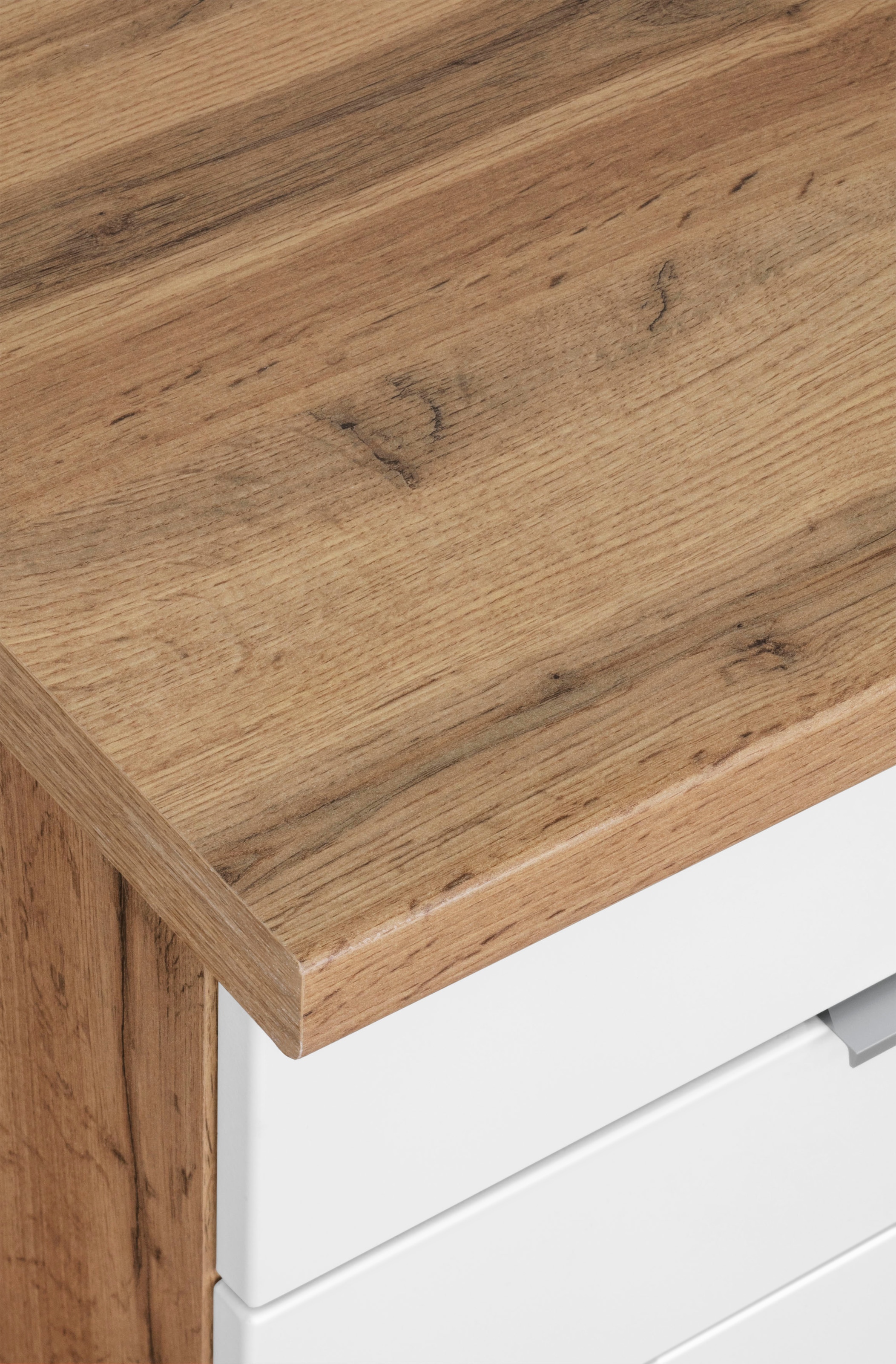 KOCHSTATION Winkelküche »KS-Luhe« Stellbreite 240x180 cm, wahlweise mit oder ohne E-Geräten, MDF-Fronten