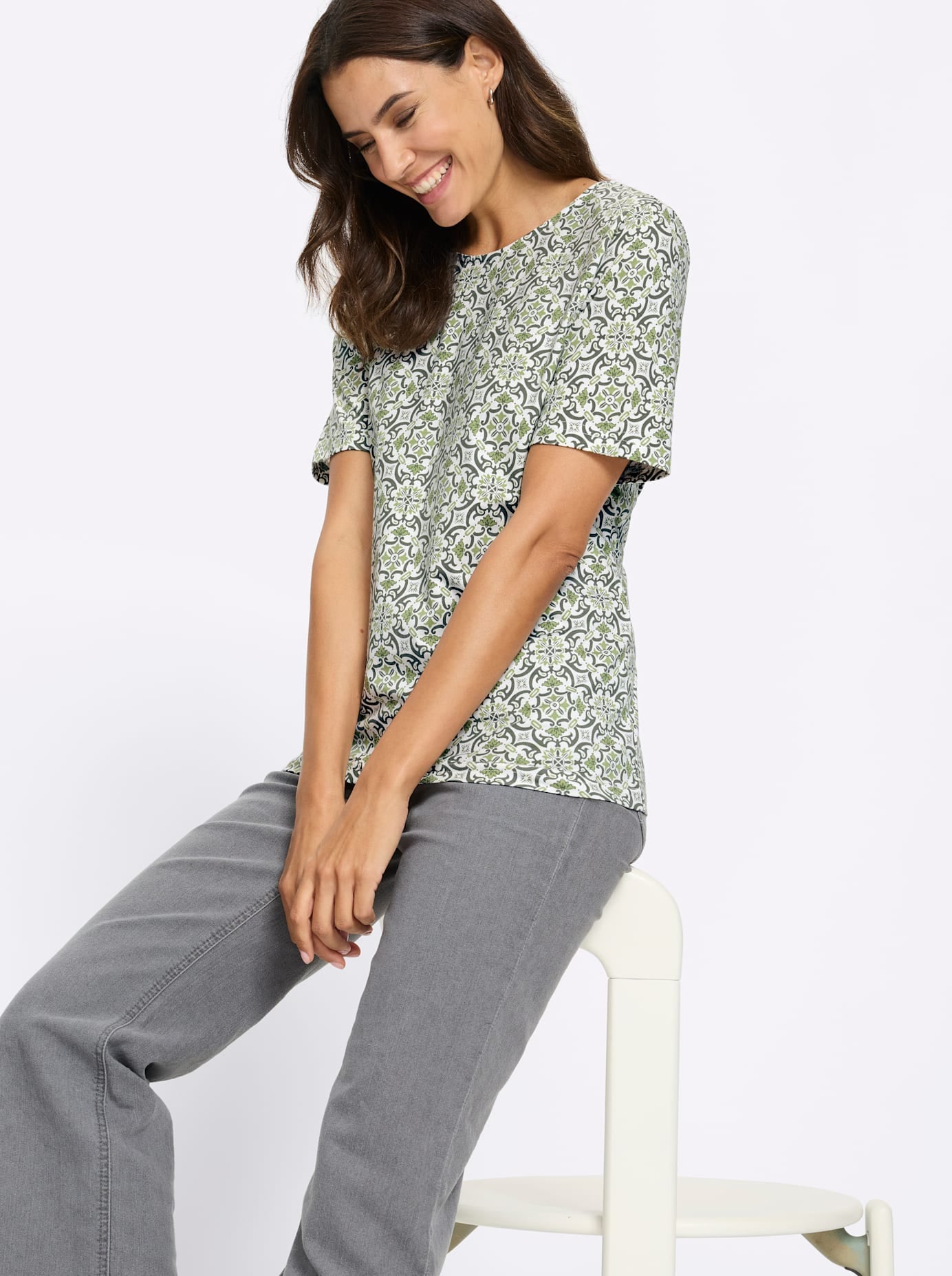   T-shirt imprimé »Druck-Shirt« 1 pièces