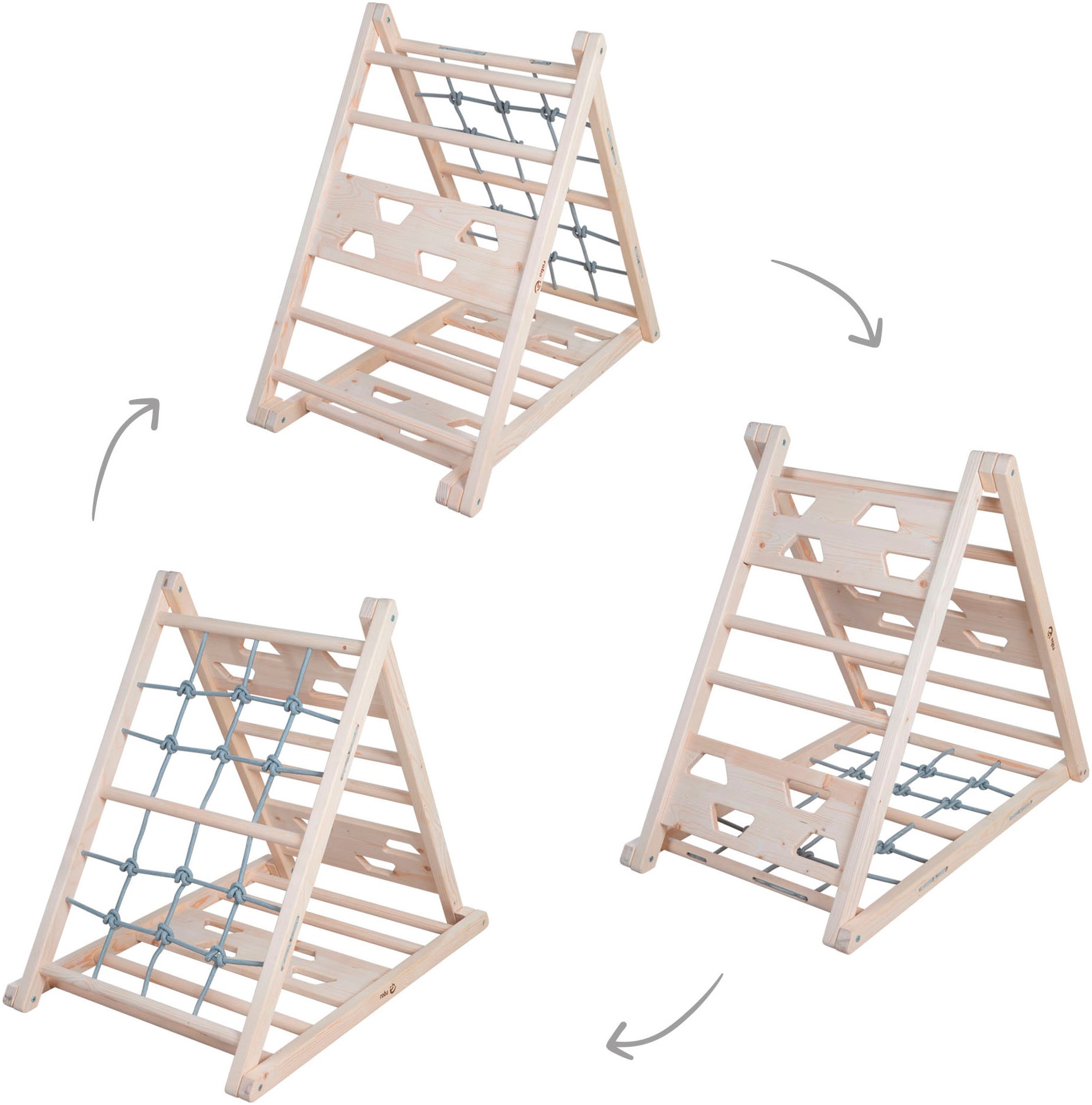 roba® Klettergerüst »Montessori Kletterdreieck« Belastbar bis 50 kg