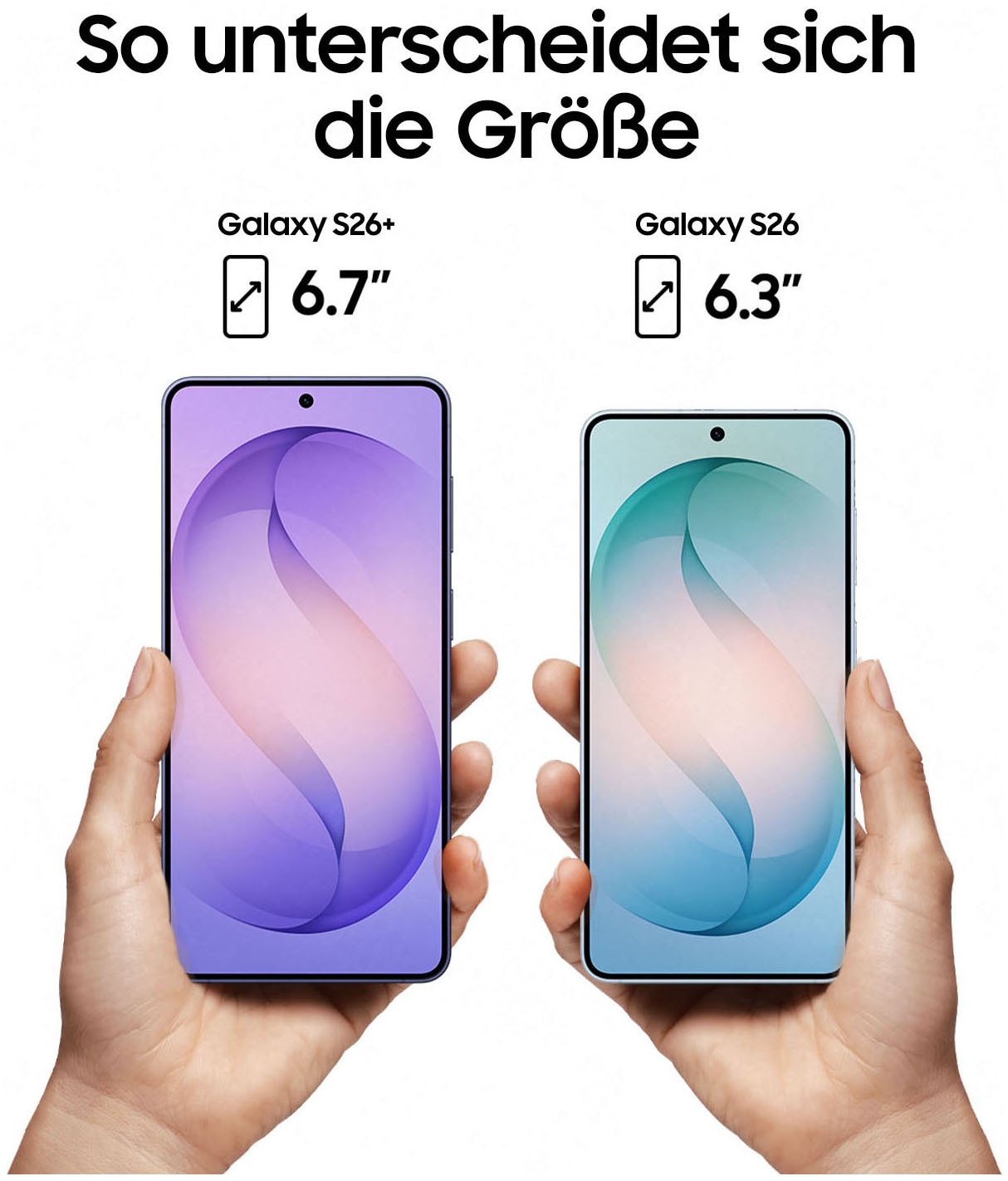 Samsung Smartphone »Galaxy S26« blanc