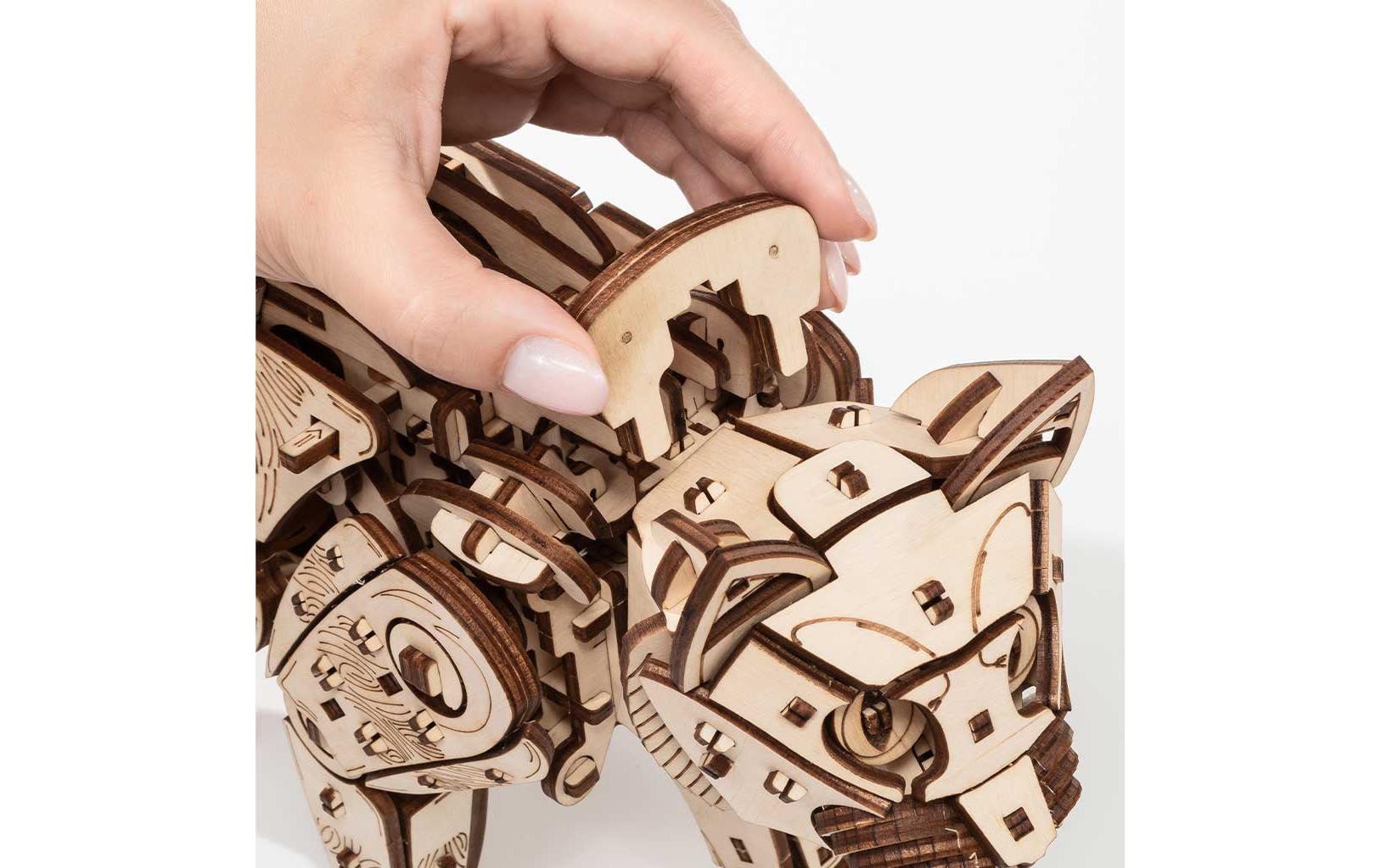   Modellbausatz »Eco-Wood-Art Katze« 508 Stk. tlg.