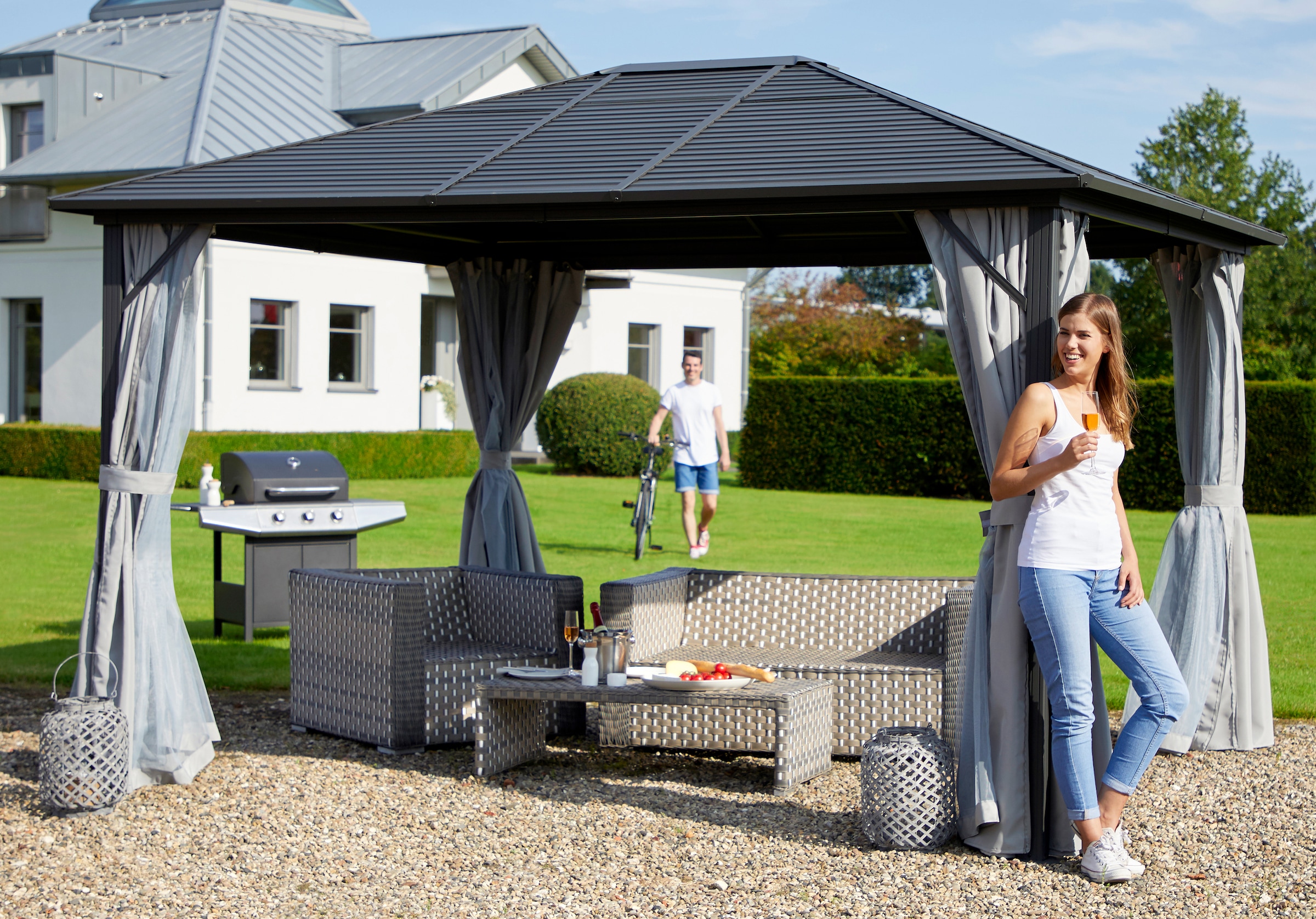 KONIFERA Partie latérale du pavillon »Barbados«