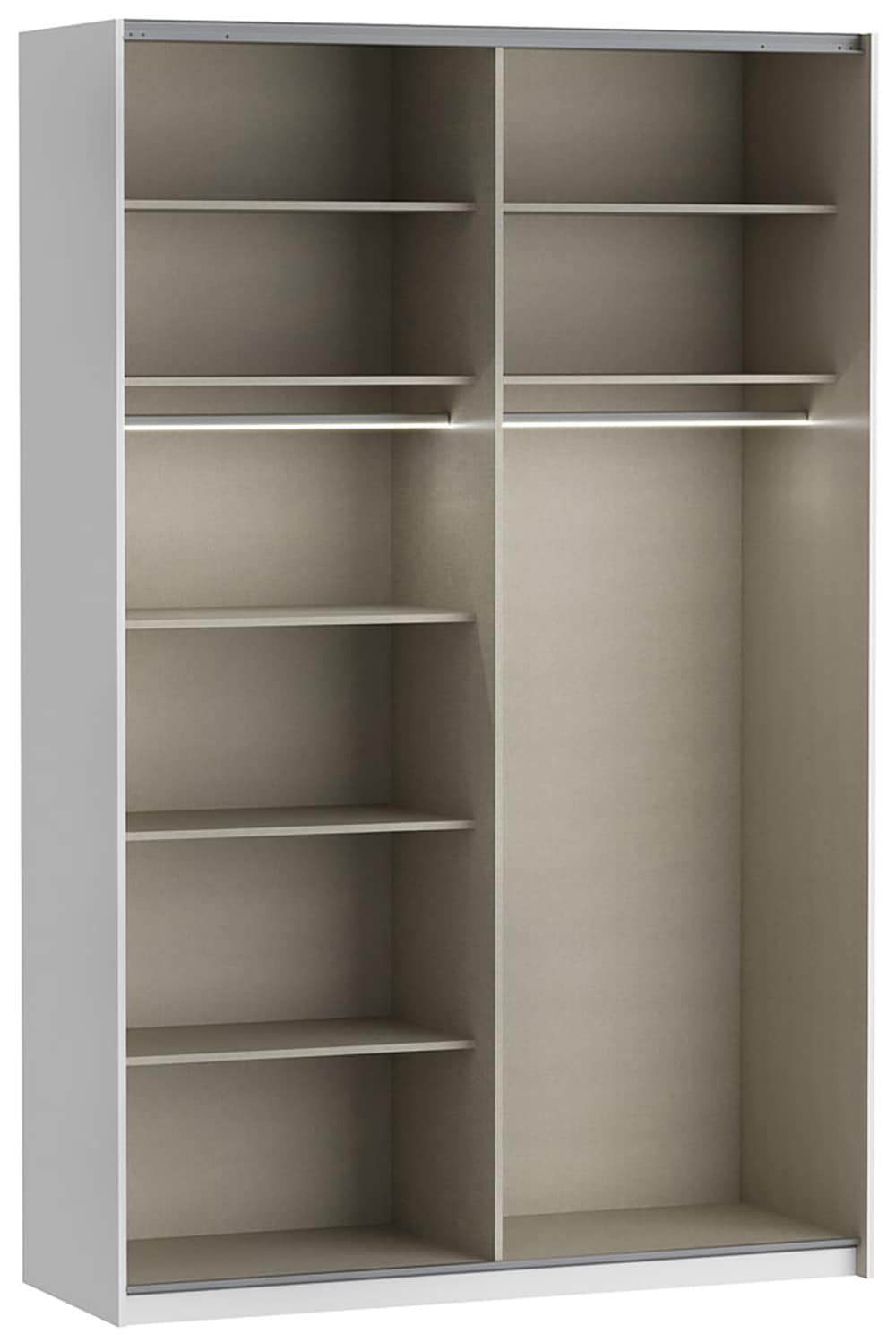 FORTE Tablette de rangement étagères 2,2 cm d’épaisseur, commandables en option, lot de 3