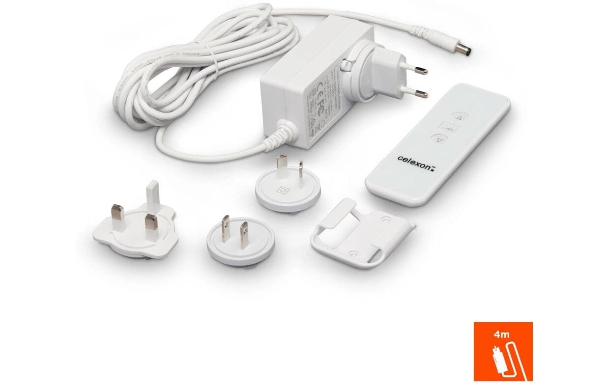 Celexon Motorleinwand »Batterie V2.0 Motor Pro Plus 300x169 cm«