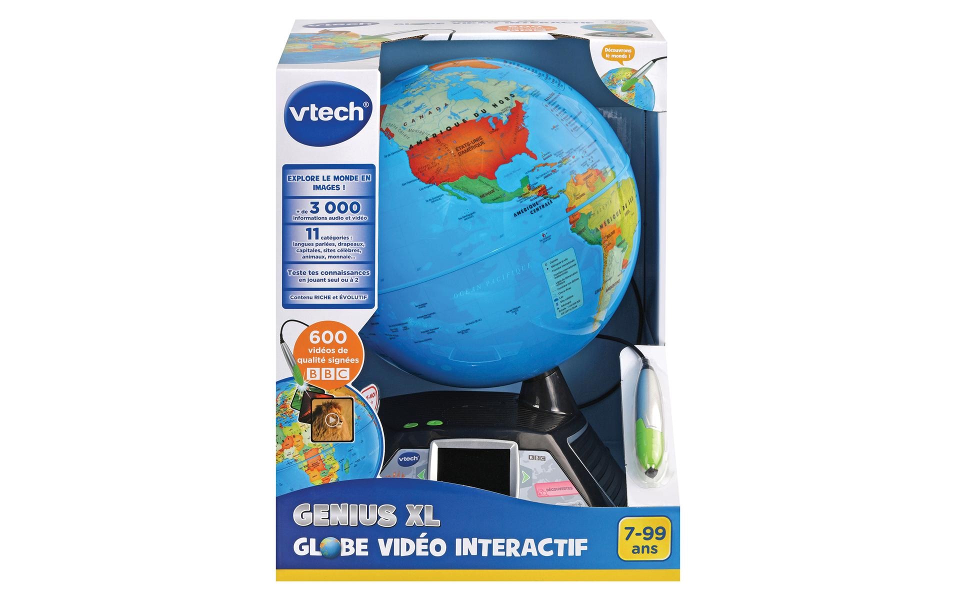 Vtech® Globus »Genius XL Globe Interaktiv, Video, Französisch«