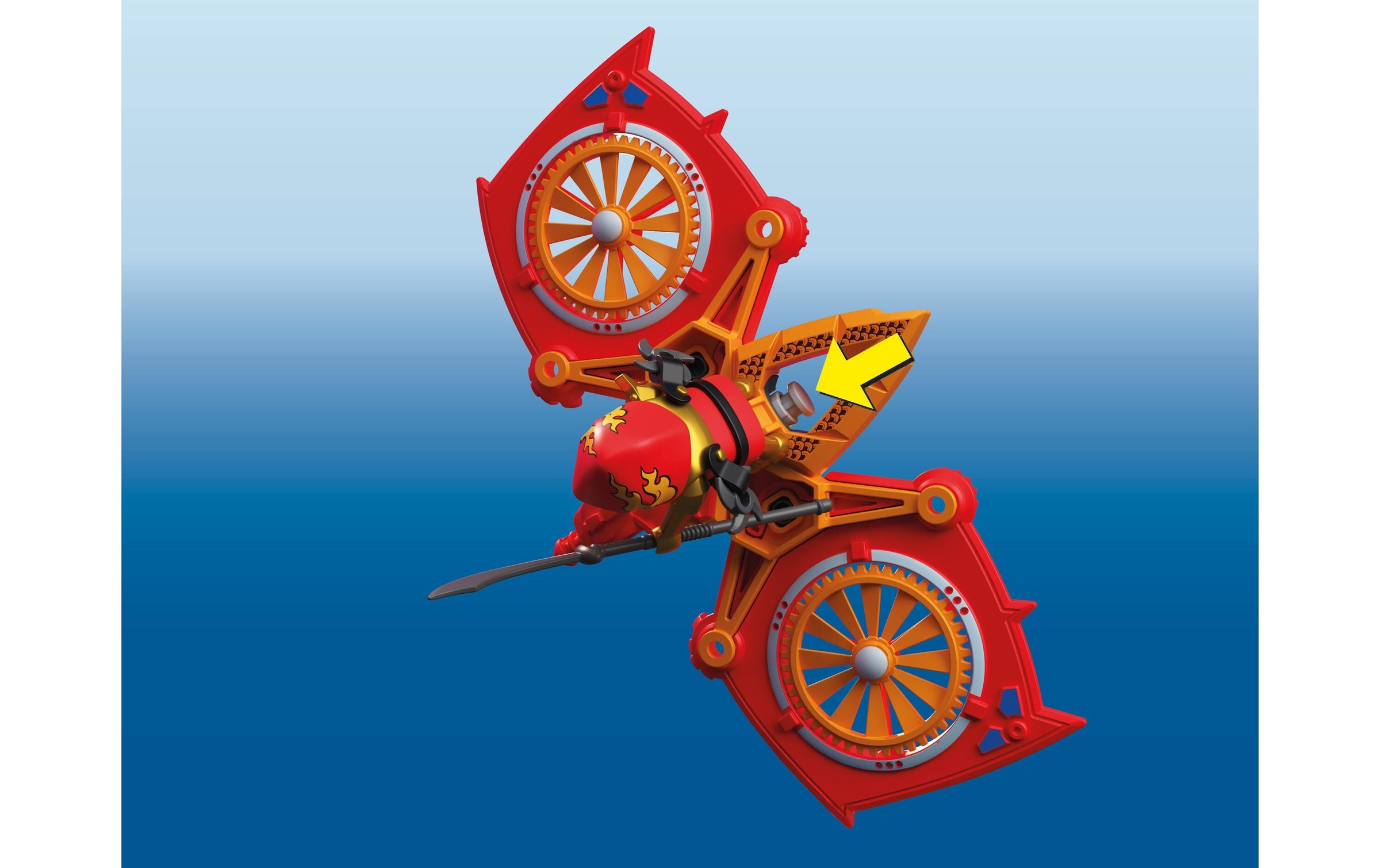 Playmobil® Jeu de construction »Helden-Drohne gegen bösen Ninja (71833), Heroes« Made in Europe