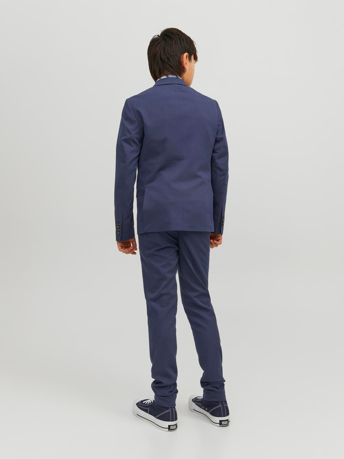 Jack & Jones Junior Sakko »JPRSOLAR stylisch, elastisch, pflegeleicht« unifarben, modisch, slim fit, Reverskragen