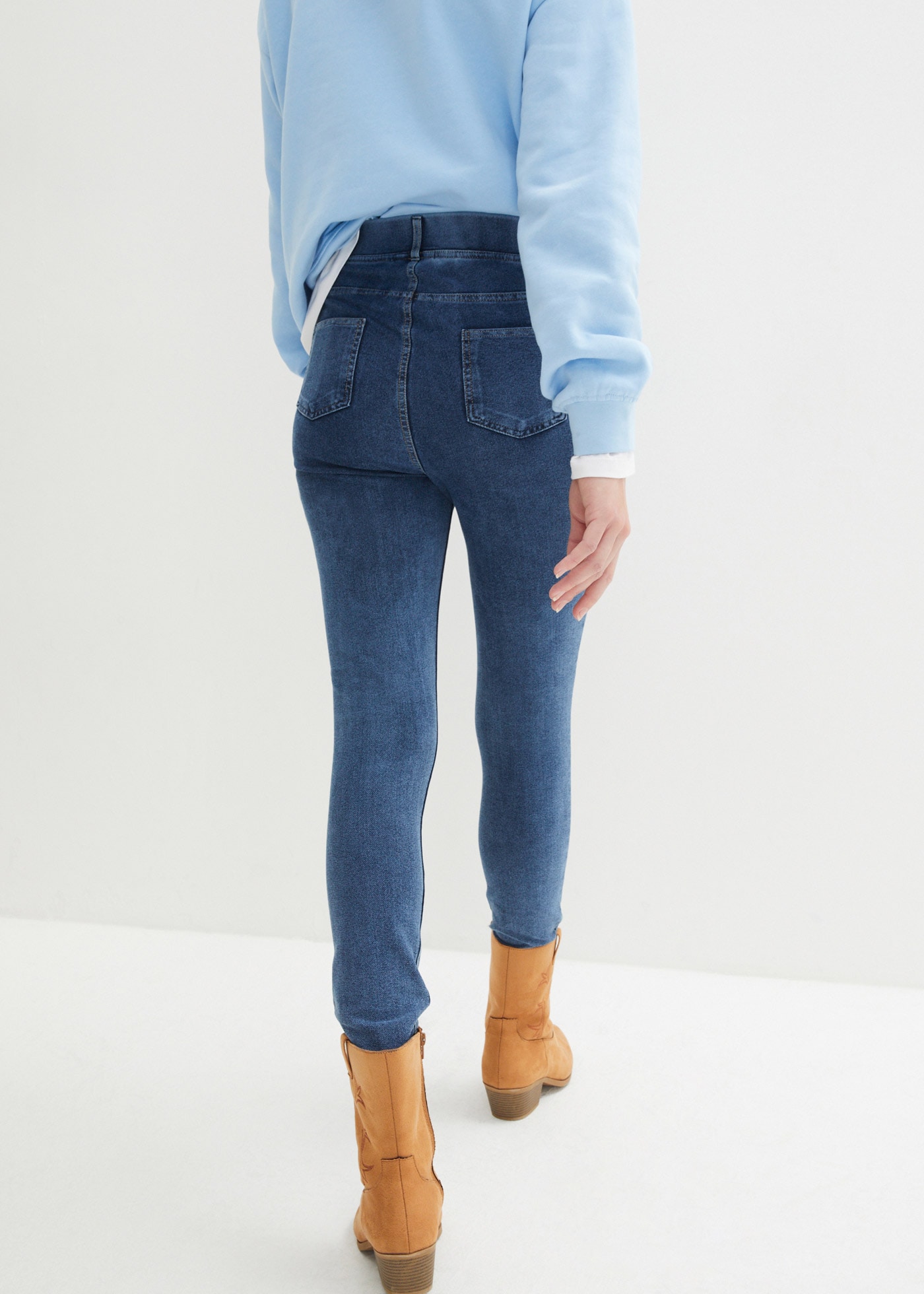 bonprix Leggings »Leggings in Jeansoptik«  Leggings in Jeansoptik