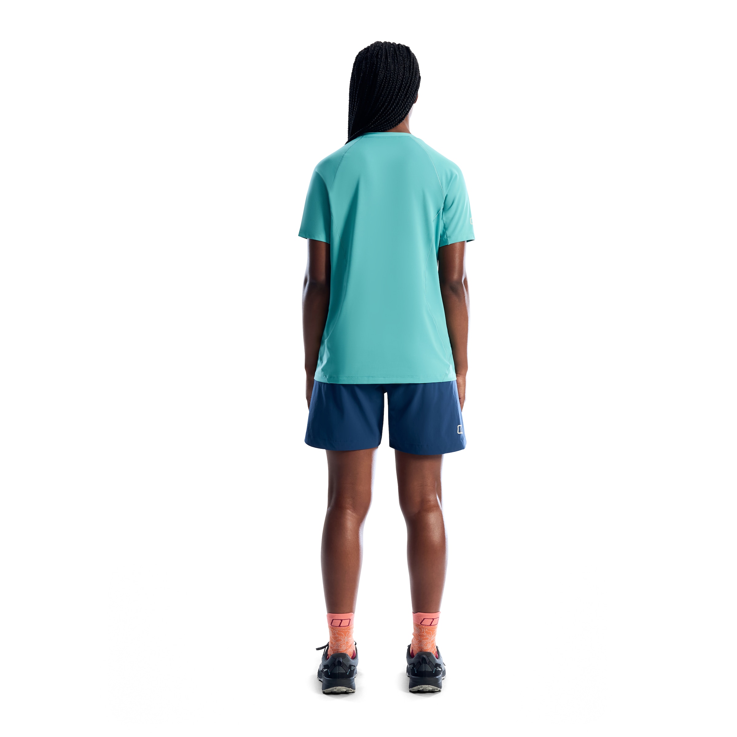 Berghaus T-shirt »BOWBURN TECH TEE AF« mit Rundhalsausschnitt, Kurzarm, für Sport- und Outdooranlässe