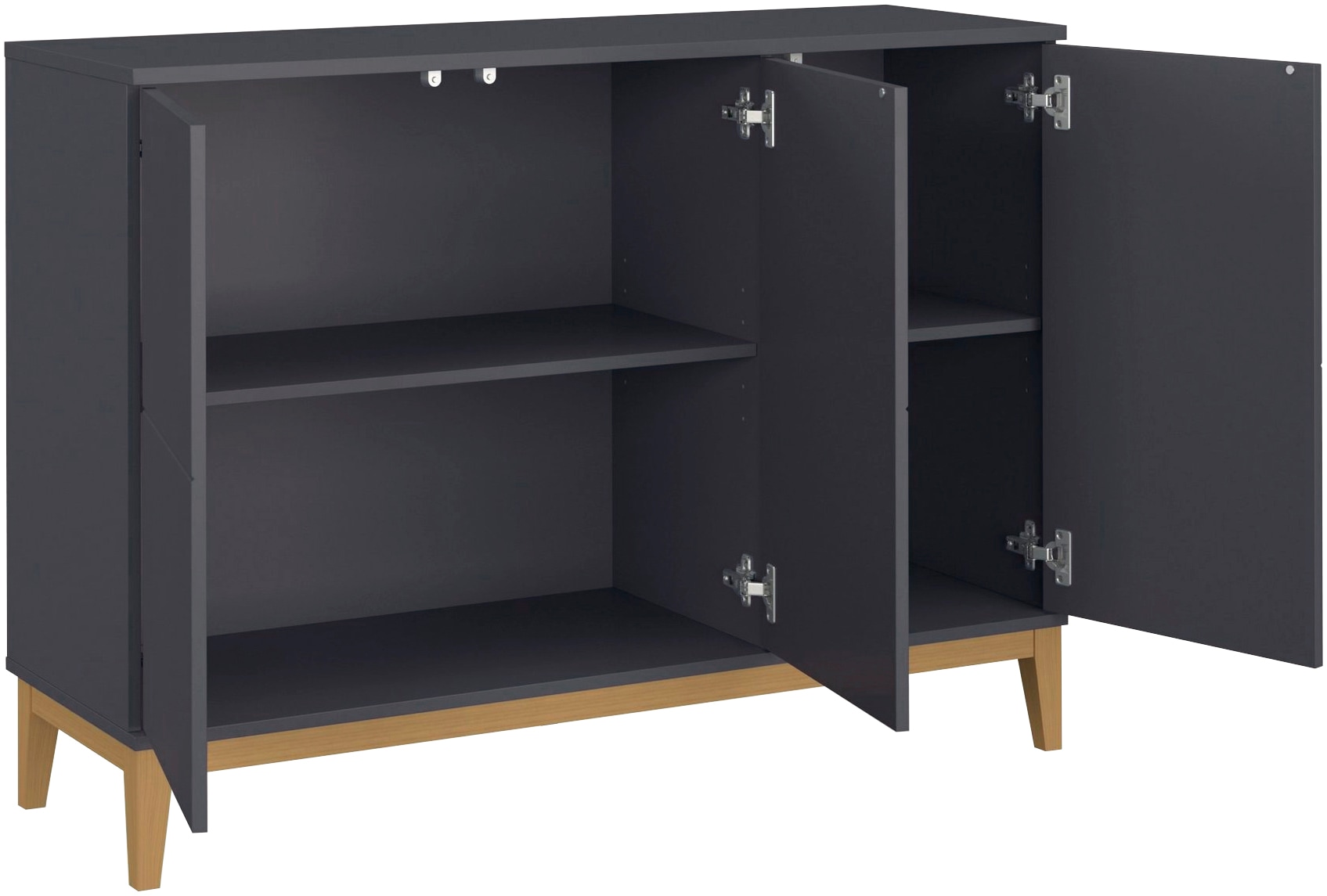 GOODproduct Buffet »Maryd« Commode, structure imitation bois, largeur 120 cm