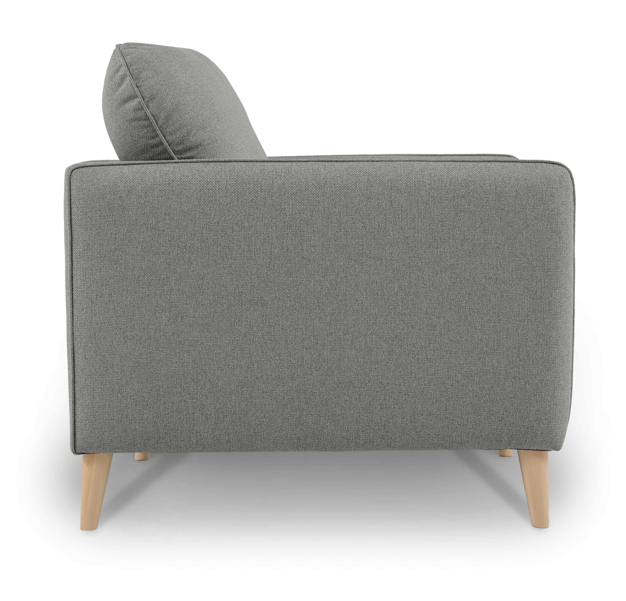 Home affaire 2-Sitzer »MARSEILLE Kompaktsofa 170 cm, Cord, Flachgewebe, Struktur, Webstoff« Massivholzbeine Eiche, Landhausstil, Wellenunterfederung