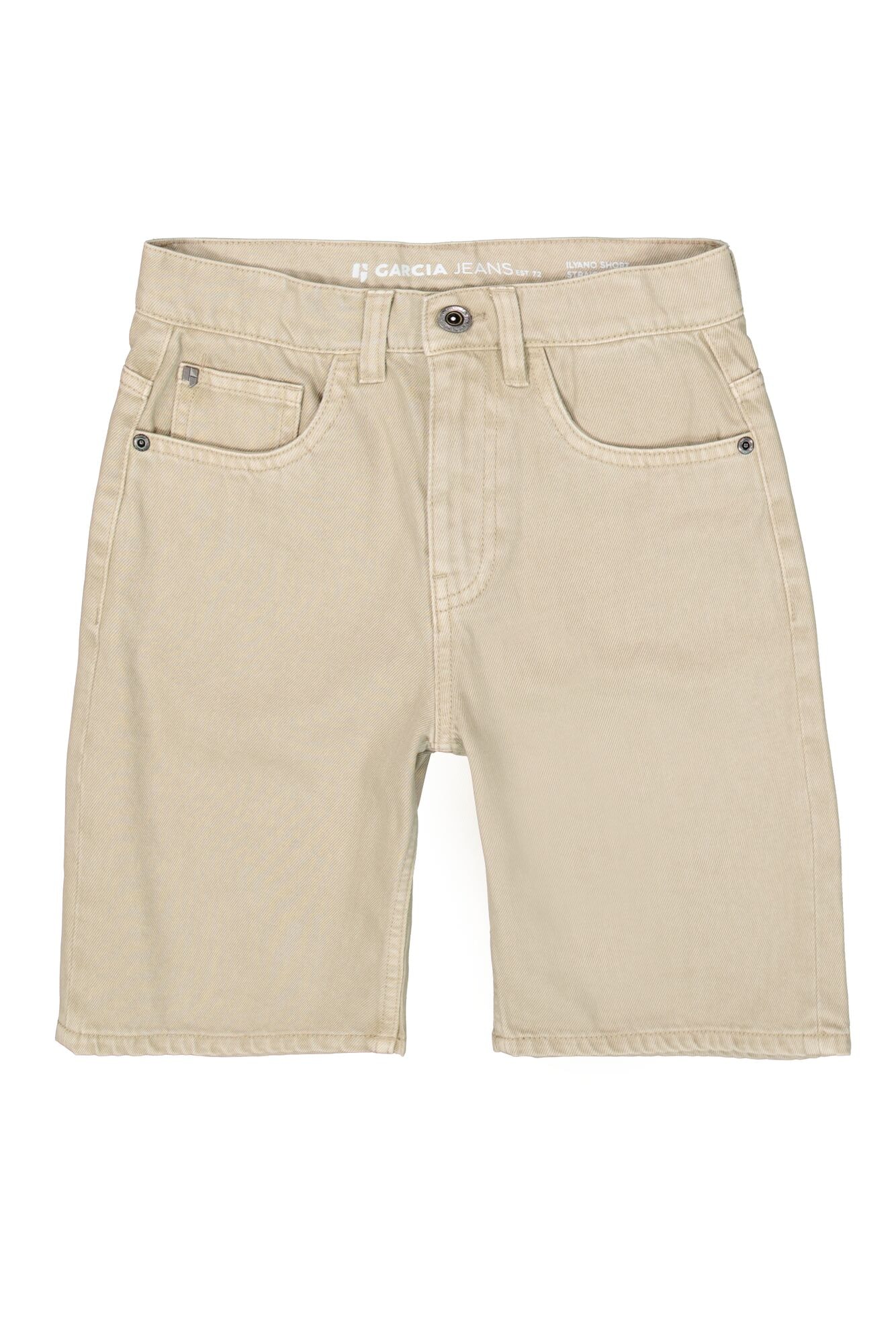 Garcia Bermuda en jean »Ilyano Short« style 5 poches, pour garçons