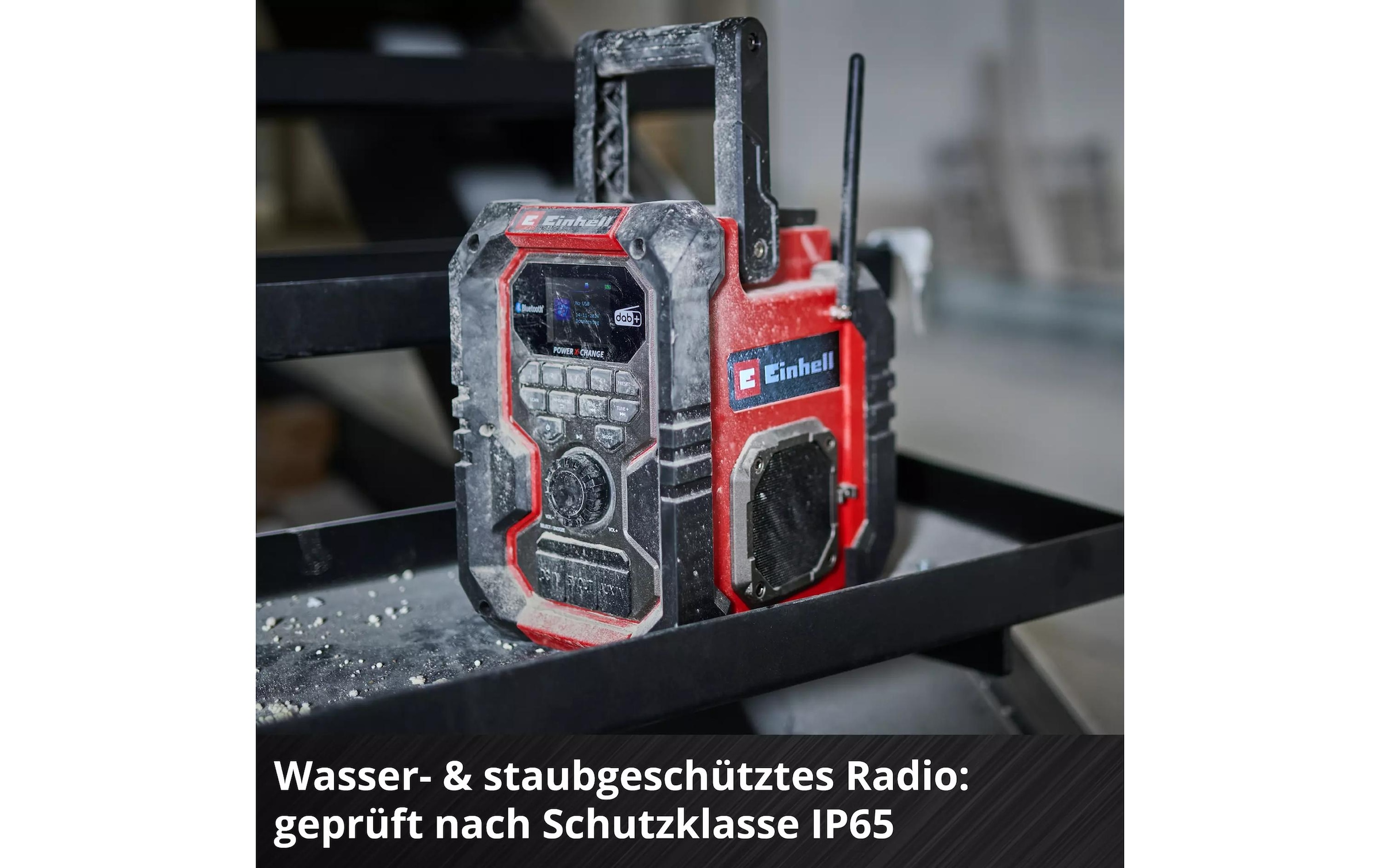 Einhell Radio de chantier »Akku-Radio TE-CR 18 Li DAB+/FM/BT, Solo« ( )