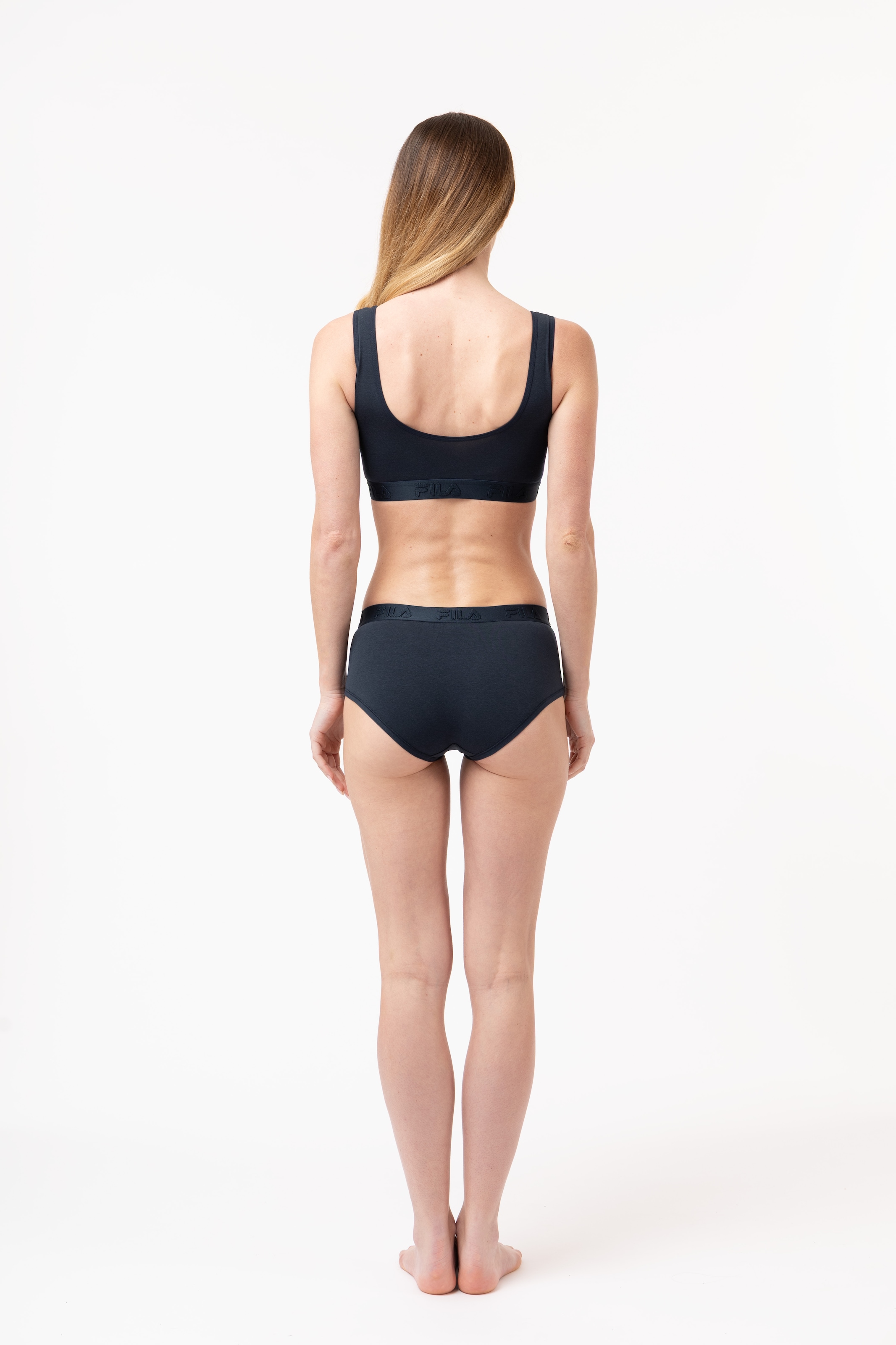 Fila Panty Baumwollmix, elastisch, Logobund