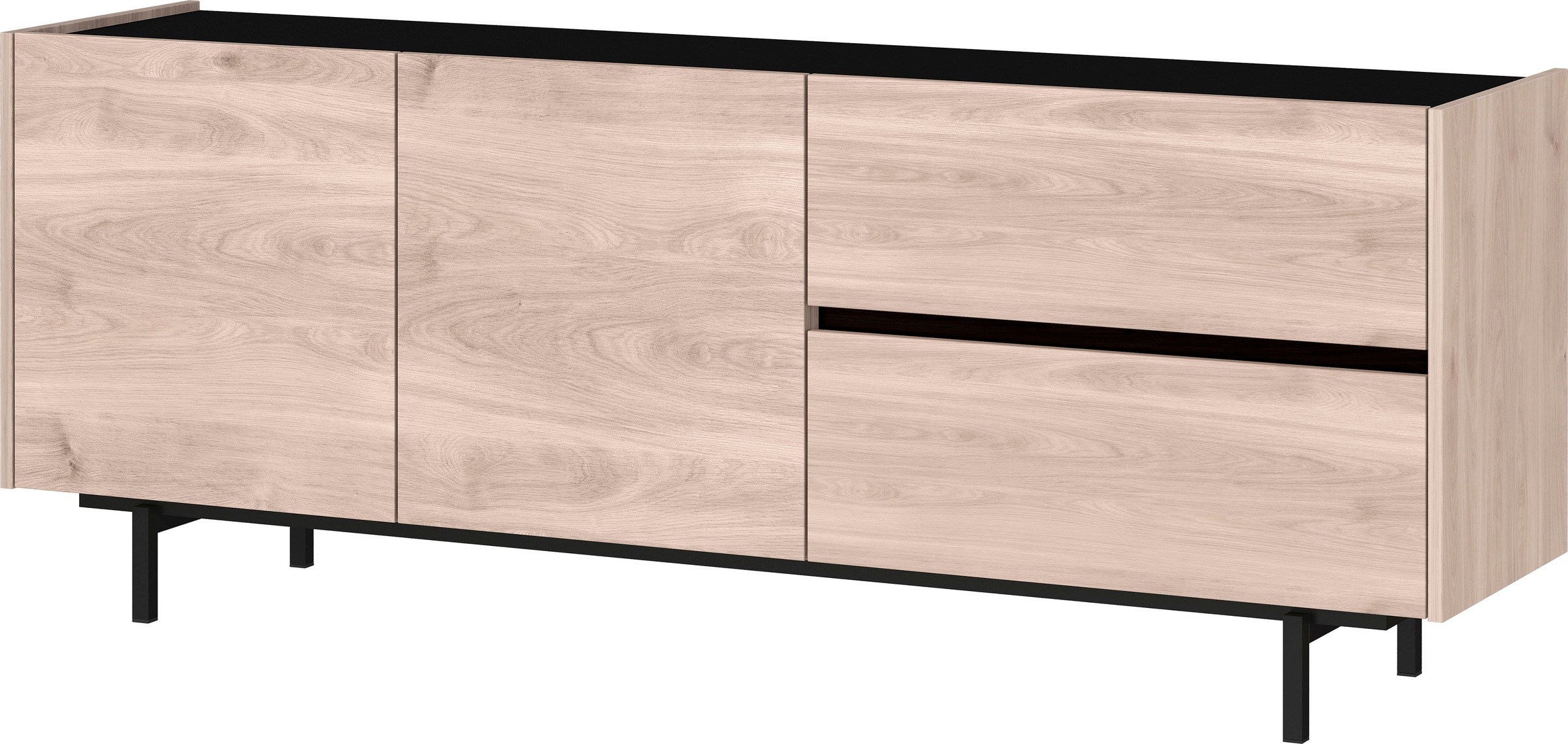 GERMANIA Lowboard »Cantoria« Türen mit Soft close-Funktion, griffloses Design