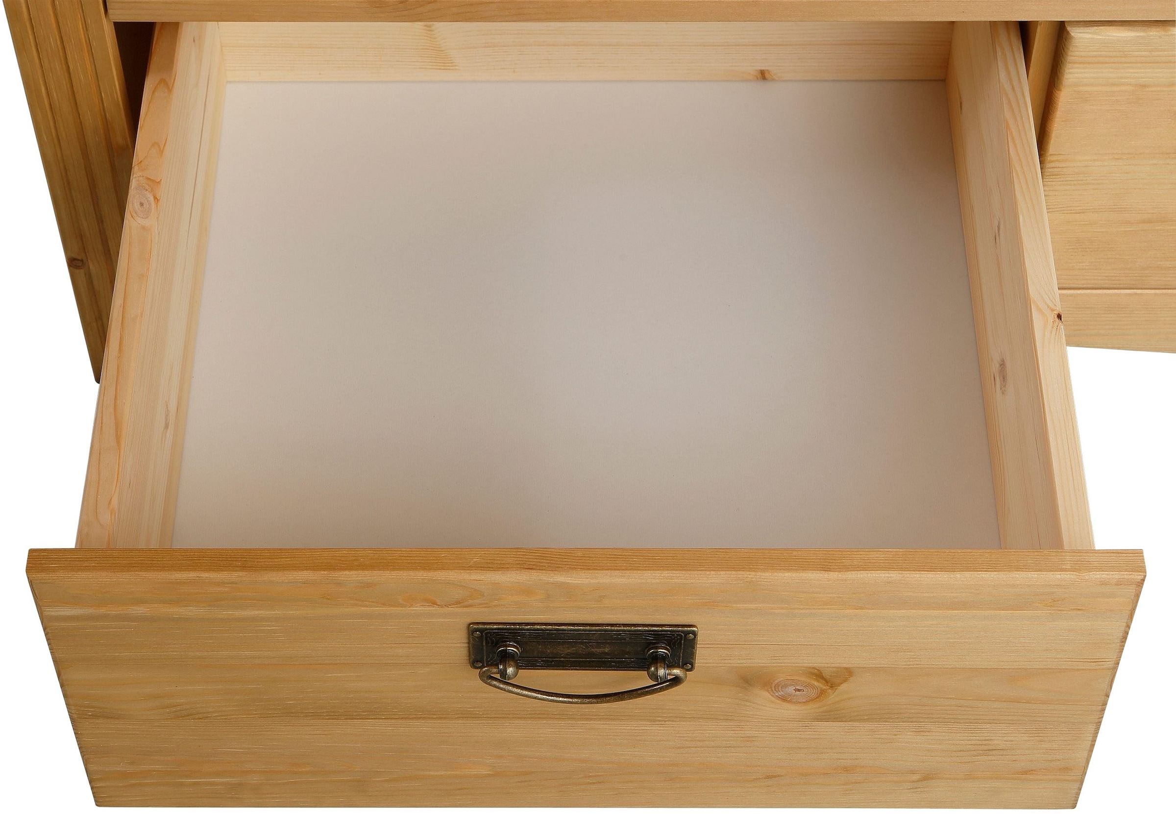 GOODproduct Console de nuit »Konrad« aus massiver, FSC®-zertifizierter Kiefer
