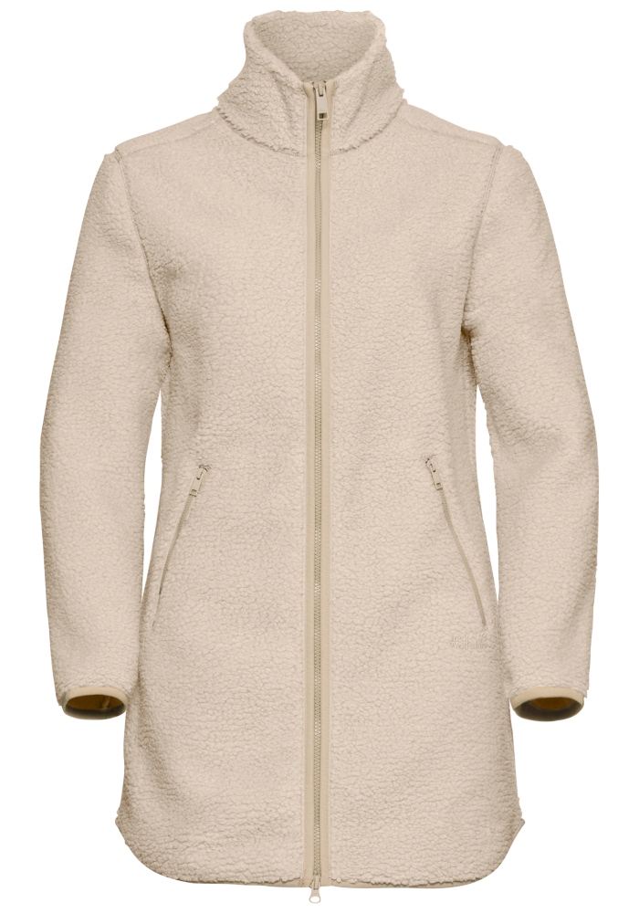 Jack Wolfskin Manteau fonctionnel »HIGH CURL COAT W« Manteau polaire, chaud & coupe-vent