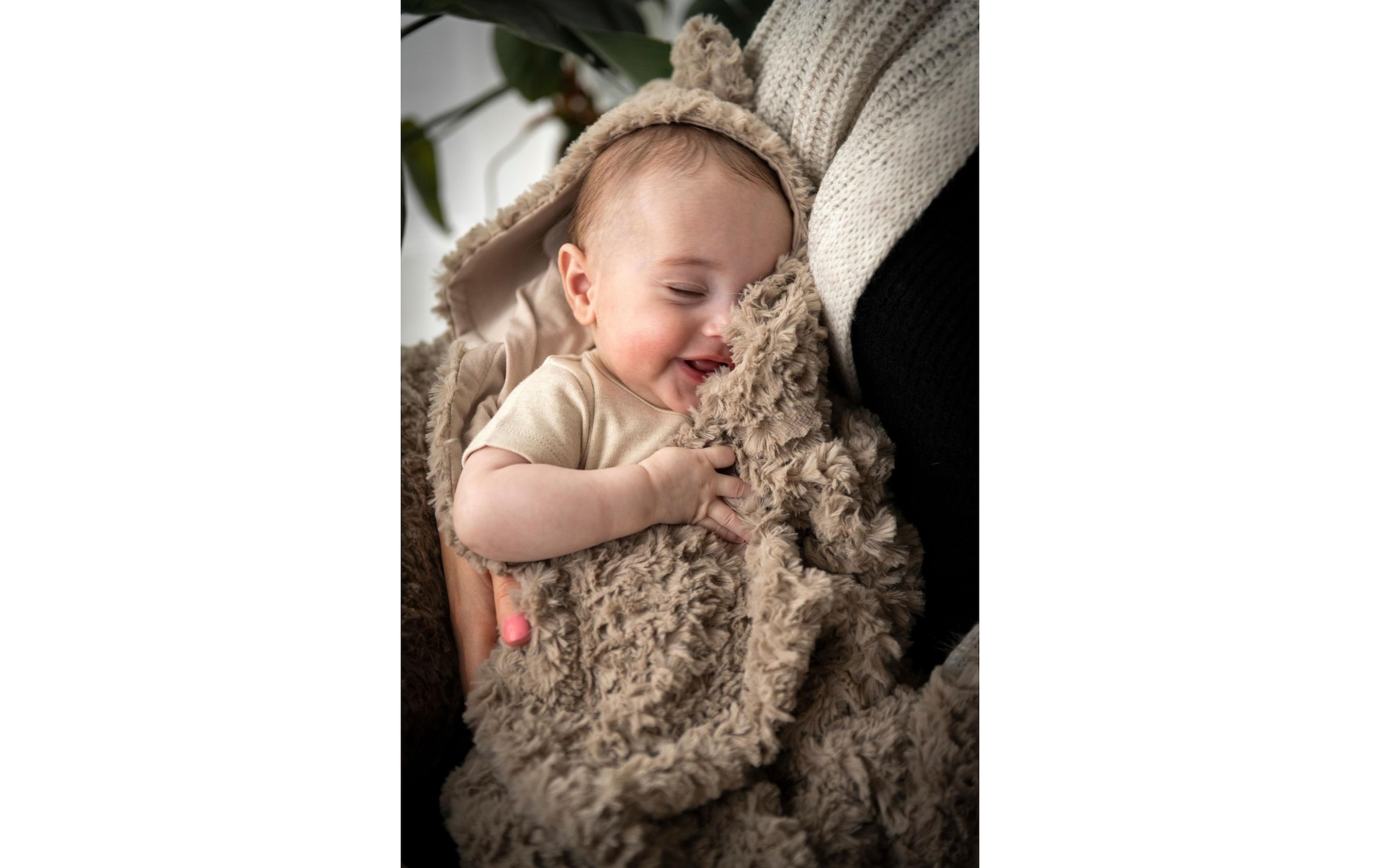   Babydecke »baby's only mit Ohren, Snow«