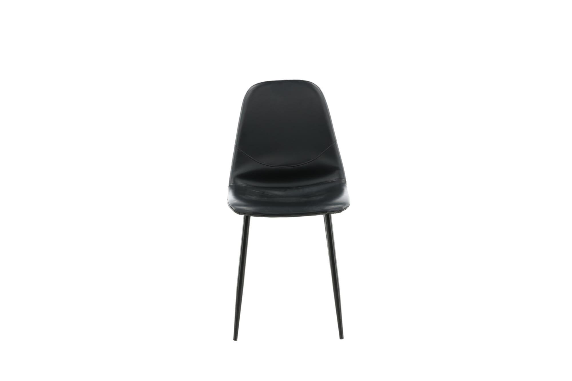 Venture Home Chaise de salle à manger »Polar, 2er-Set Esszimmerstühle in Braun-PU, 150 kg belastbar« () 2 cuischaise rembourrée, aspect cuir, pieds en métal, arrondie, élégante