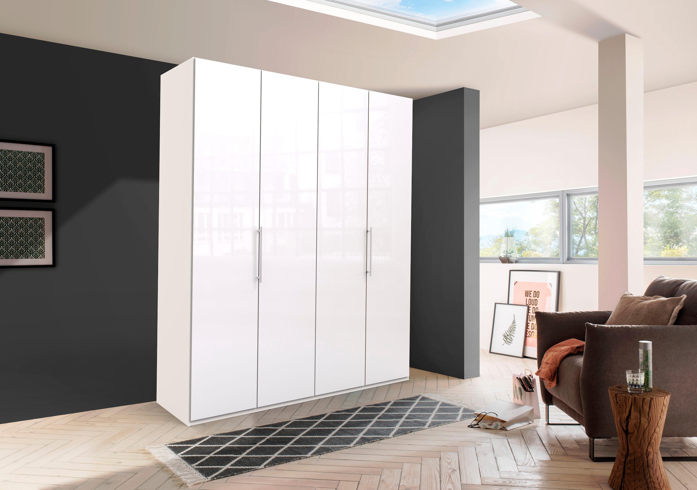 WIEMANN Falttürenschrank »Loft« Glasfront