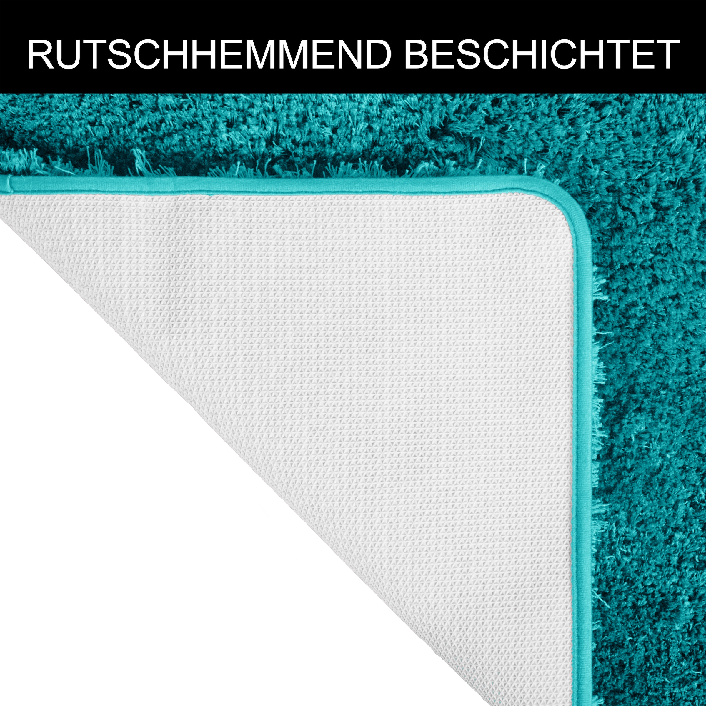 Möve Badematte »Superwuschel, Badvorleger, Badezimmer Teppich« Höhe 40 mm rutschhemmend beschichtet fussbodenheizungsgeeignet | schnell trocknend | strapazierfähig Mikrofaser-Badematte, Badteppich, rechteckig, rund & als 3-tlg. Set