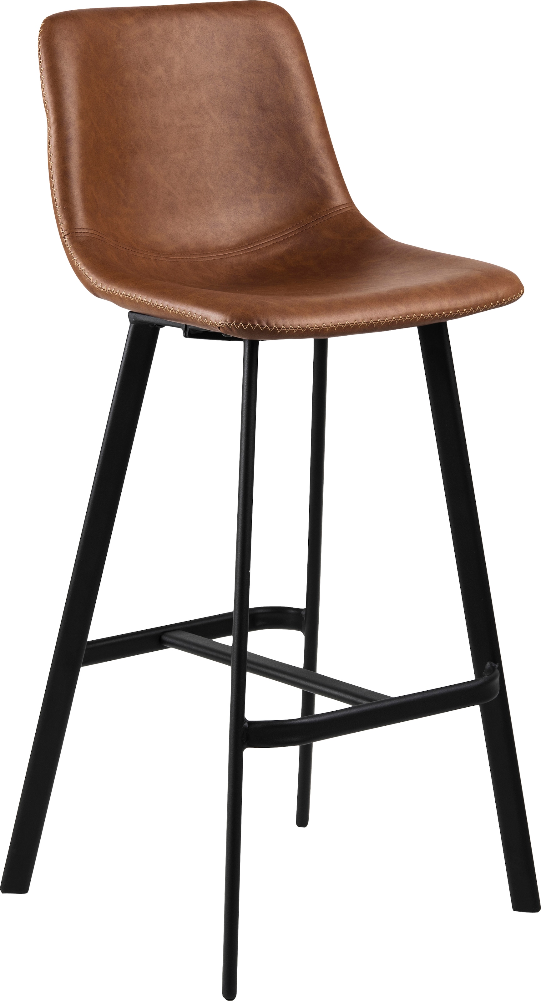 ACTONA GROUP Chaise de bistrot »Ohio« (Ensemble) 2 cuissiège avec pieds rectangulaires en acier et repose-pieds, plusieurs variantes