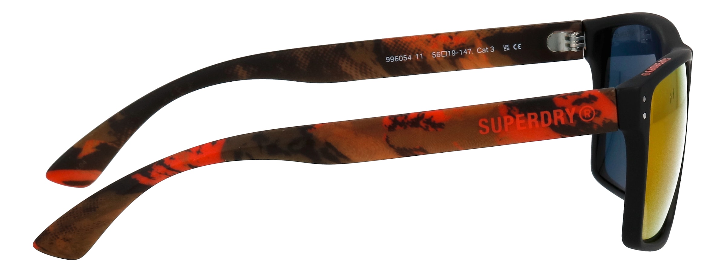 Superdry Lunettes de soleil »Modell 996054« Form Karree/Eckig, Logoschriftzug auf Bügel, Injectionfassung