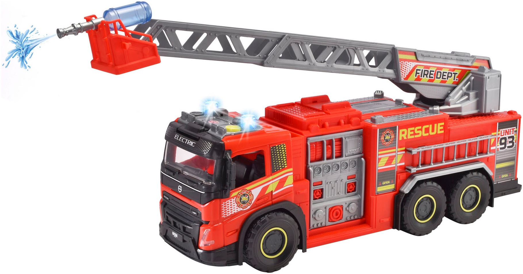 Dickie Toys Jouet pompier »Giant Fire Truck« mit Licht und Sound