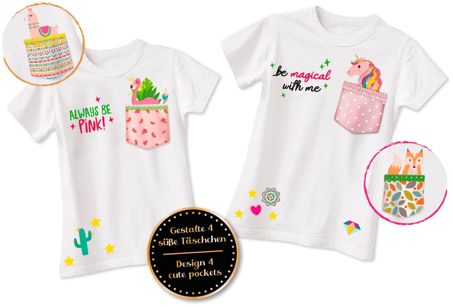 Lena® Set créatif »Pimp your Shirt«