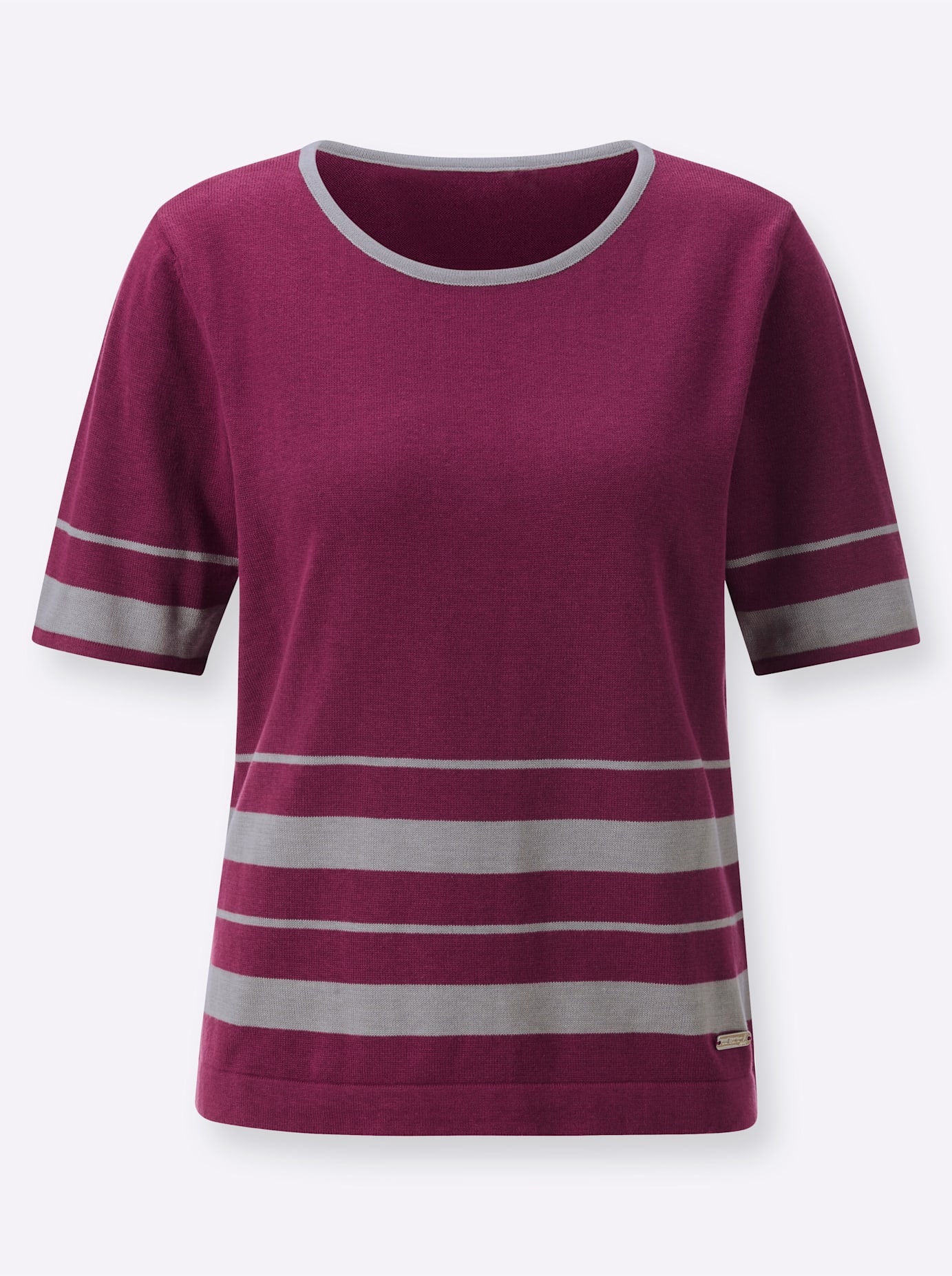 Casual Looks Pull à manches courtes »Kurzarm-Pullover«