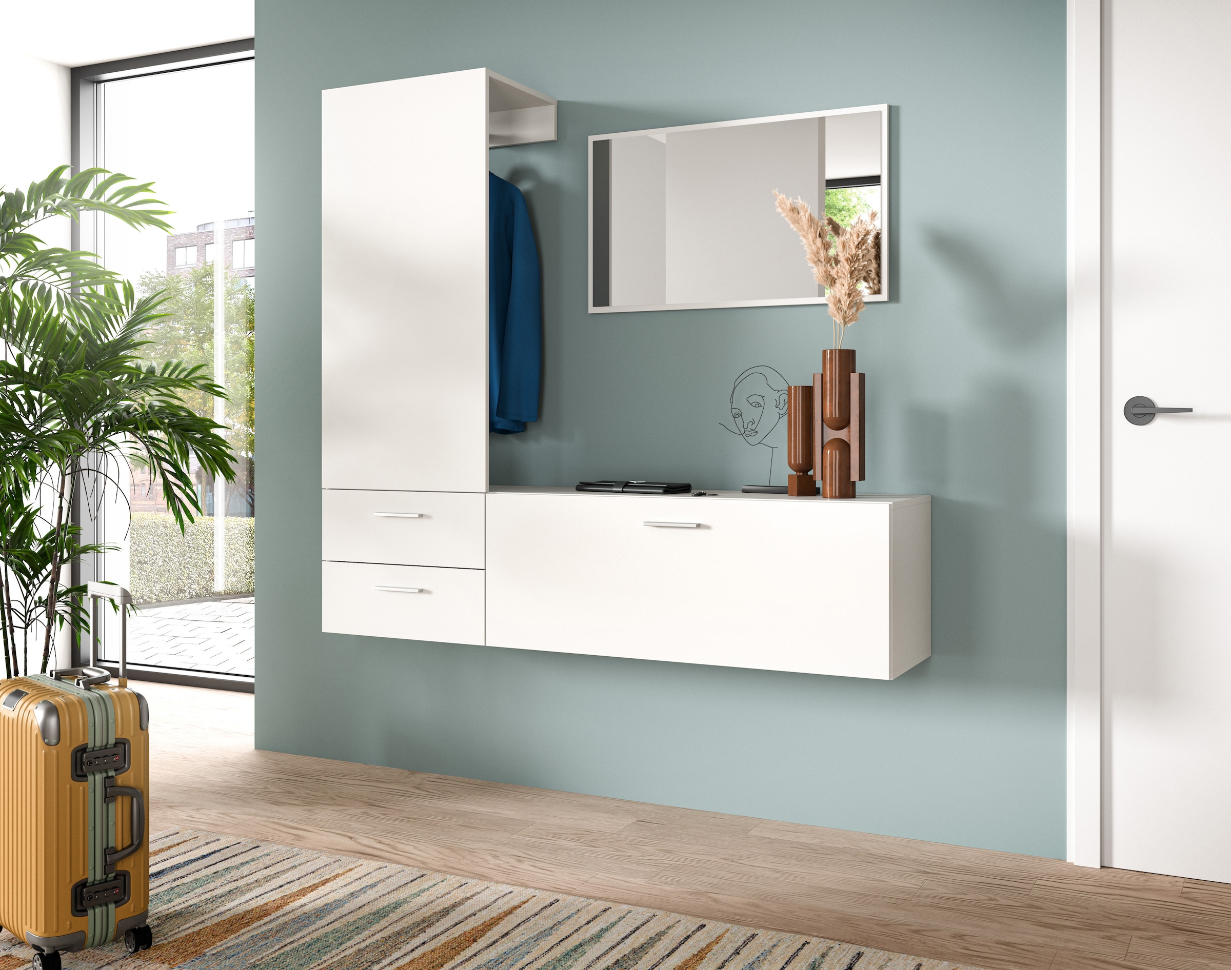 Home affaire Garderoben-Set Set, 3 Stk. tlg.