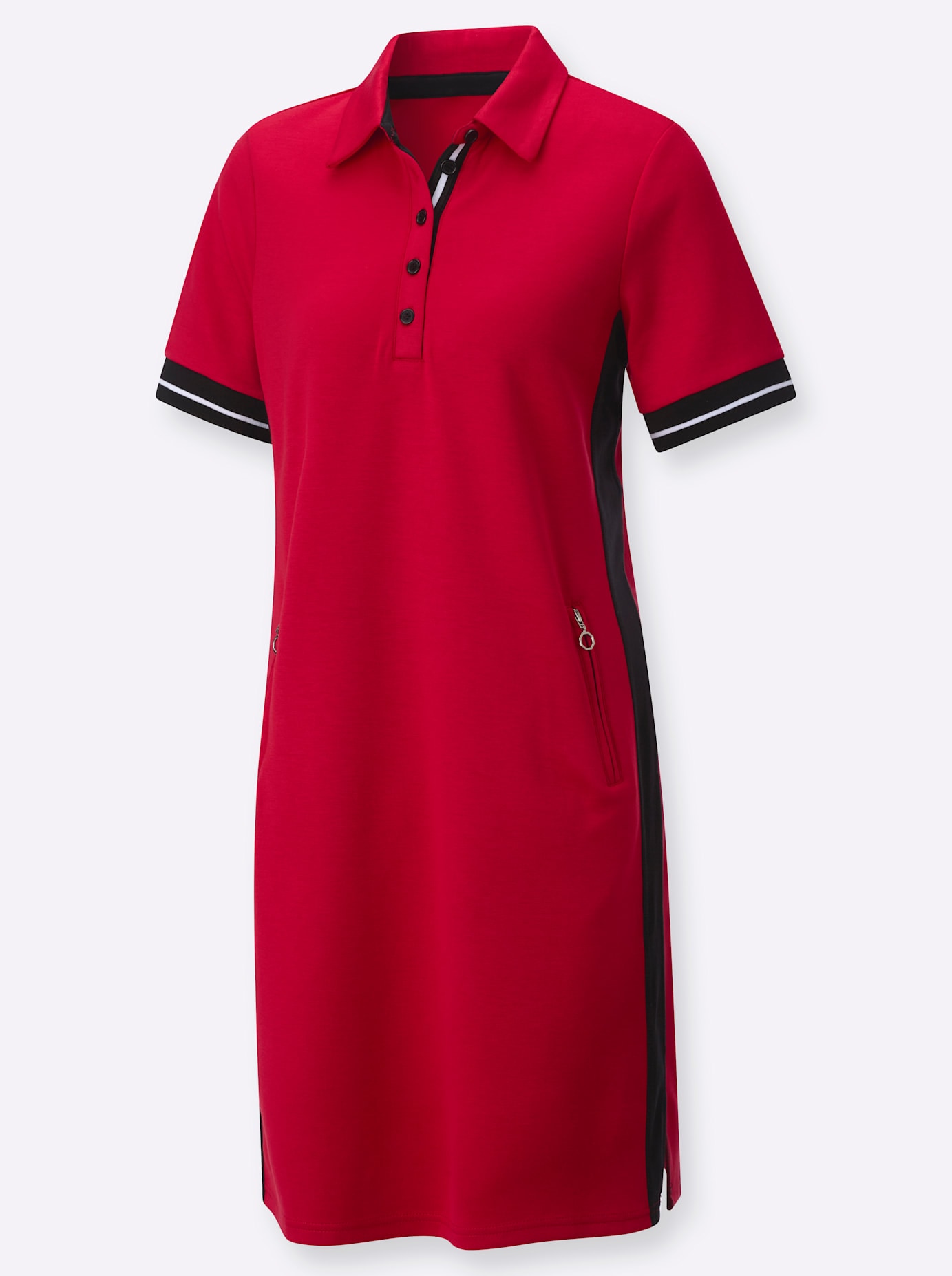 creation L Robe t-shirt »Modal-Mix-Polokleid«