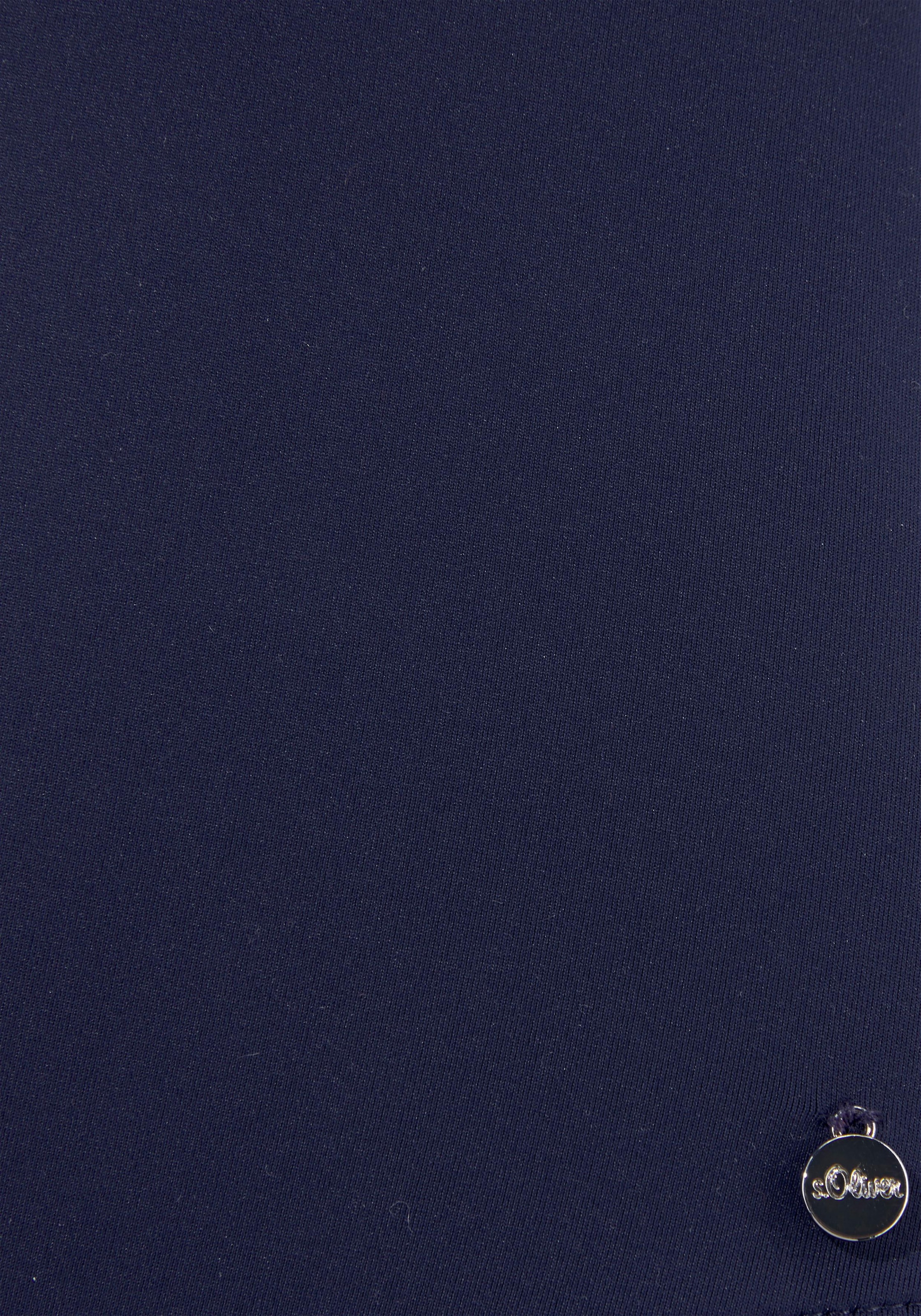 s.Oliver Badeanzug mit stoffüberzogener Zierschnalle