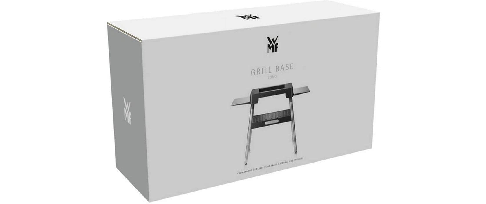 WMF Grill Standfuss »Standfuss 0415890011 Lono Master« stabil, kompakt, Premium-Design, hochwertiger Cromargan Edelstahl