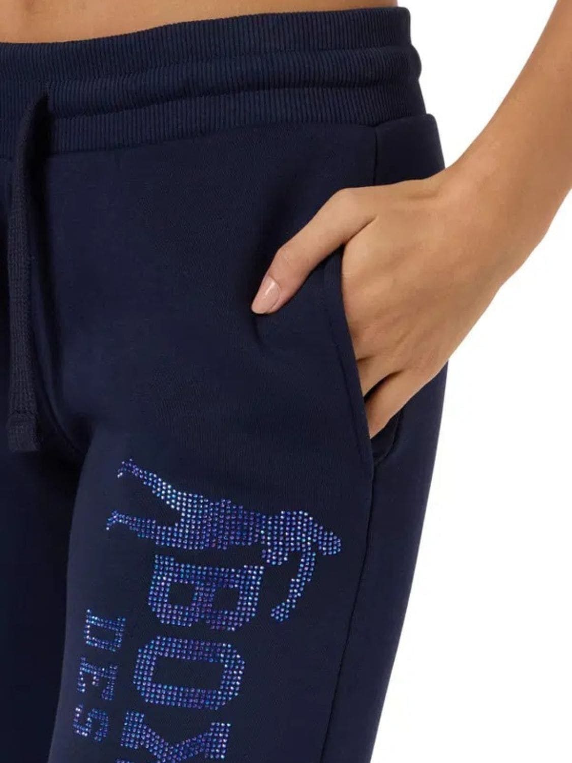 BOXEUR DES RUES Sweatpants »BOXEUR DES RUES Jogginghose Rhinestone Regular Jogger«